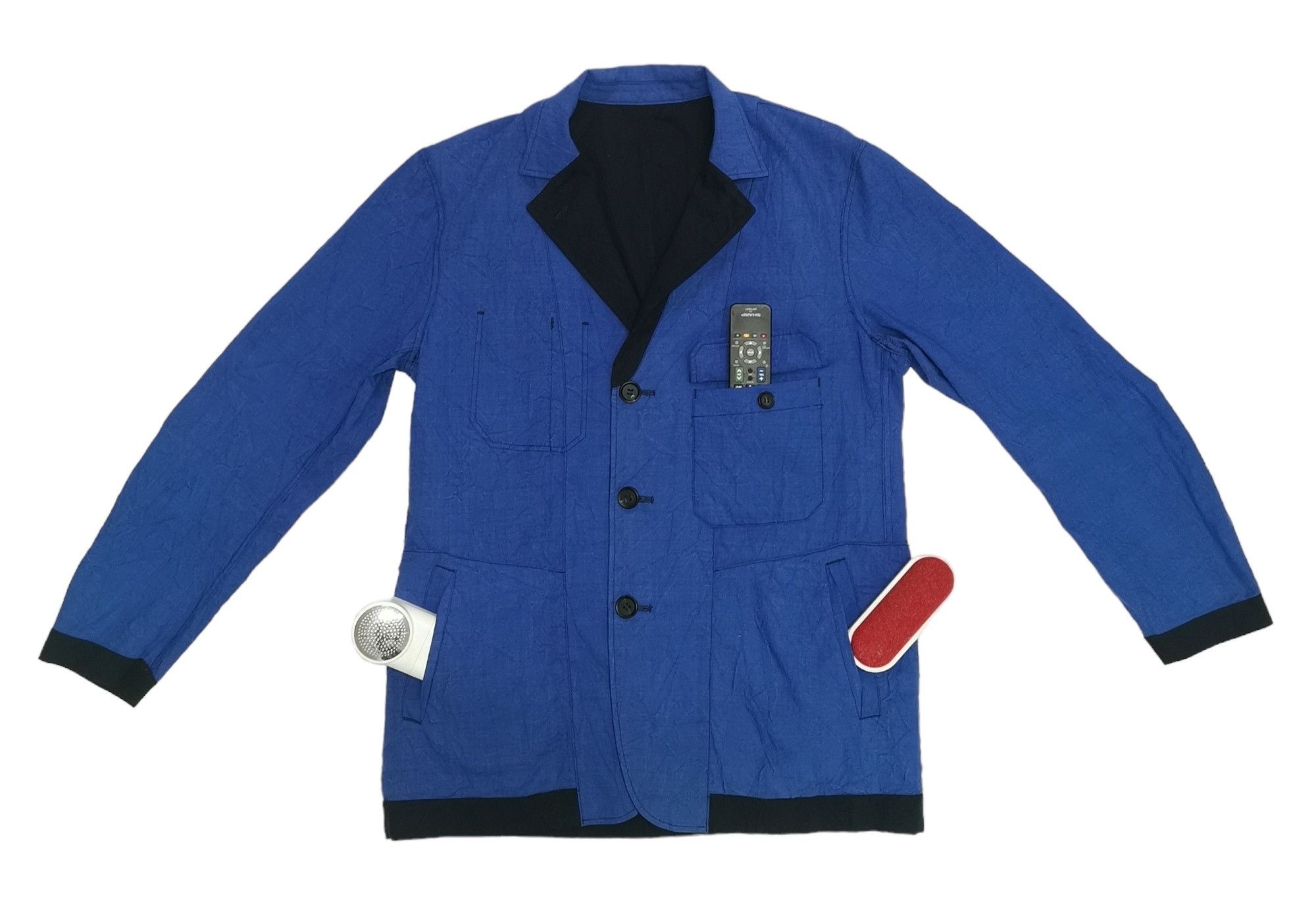 Issey Miyake Issey Miyake Men Reversible Jacket Size US M / EU 48-50 / 2 - 6 Thumbnail