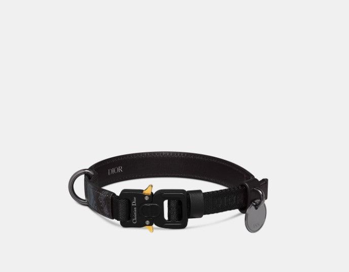 Dior o1w1db10425 4603RU Size: OS / Pet Collar in Black Size ONE SIZE - 1 Thumbnail
