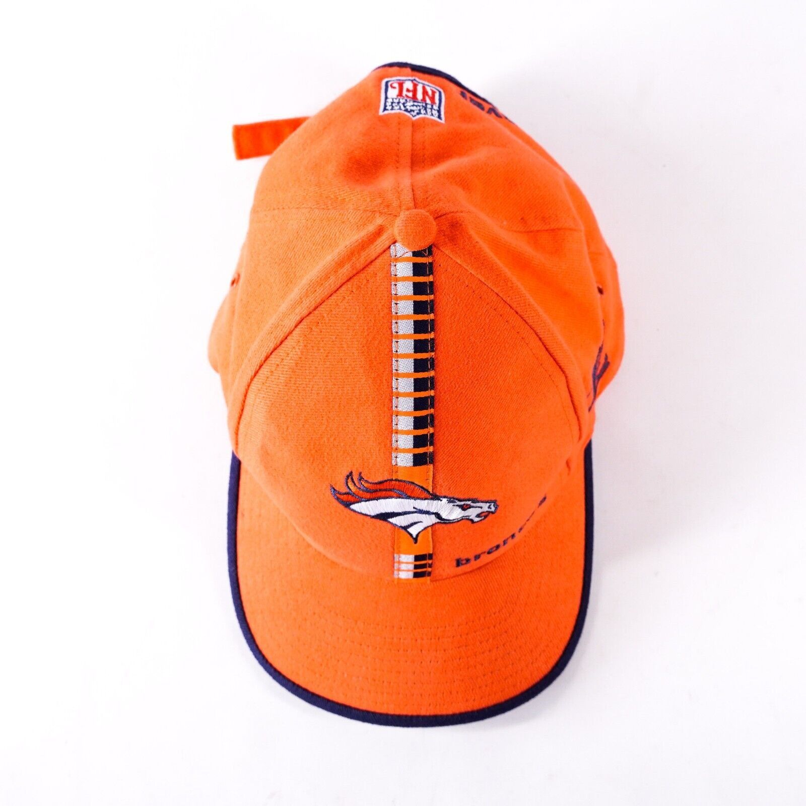 NFL Proline Denver Broncos NFL Football Baseball Hat Cap Orange Size ONE SIZE - 5 Thumbnail