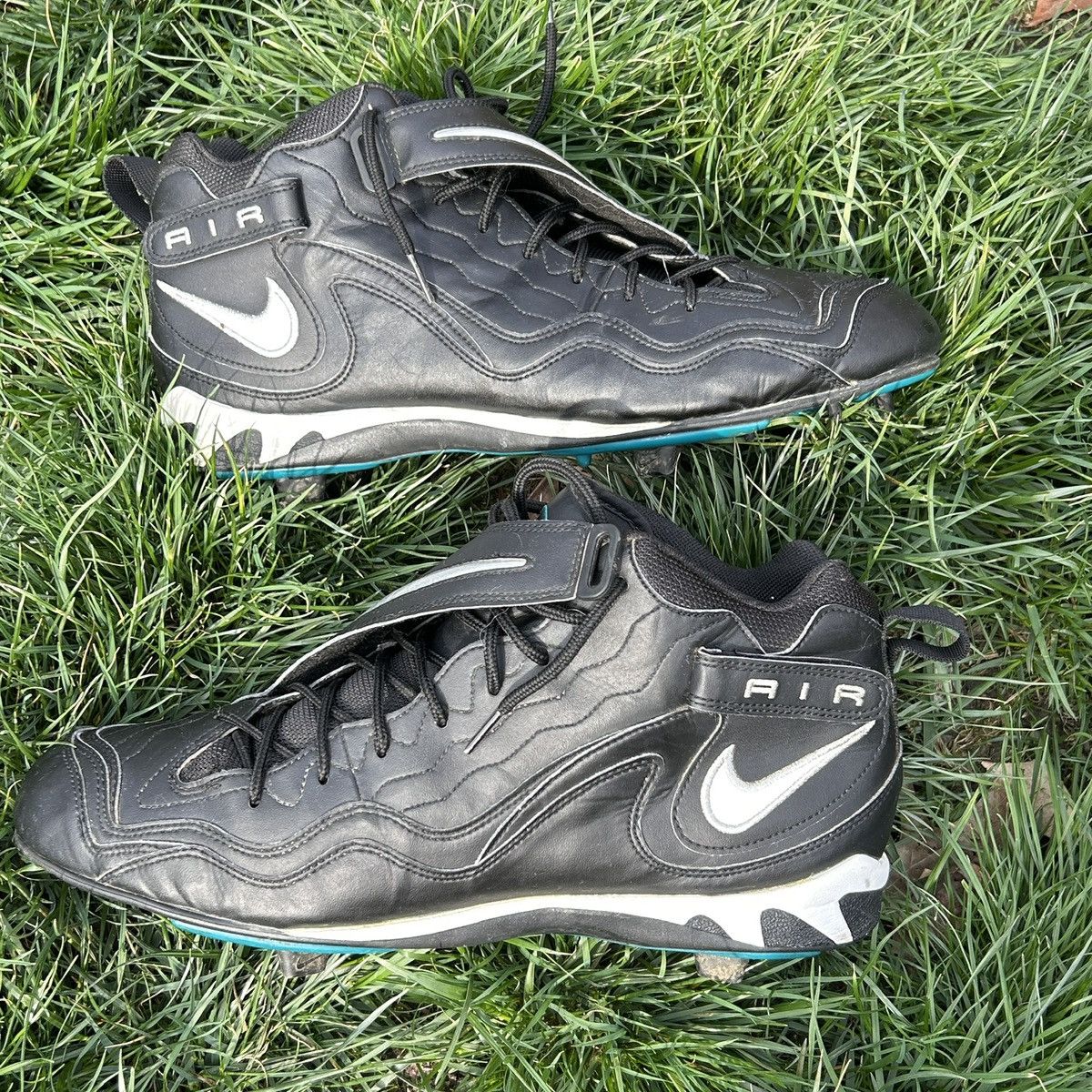 Nike 1997 Nike Air Metal Max Turf Black Silver 115081-011 Size 15 Size US 15 / EU 48 - 2 Thumbnail