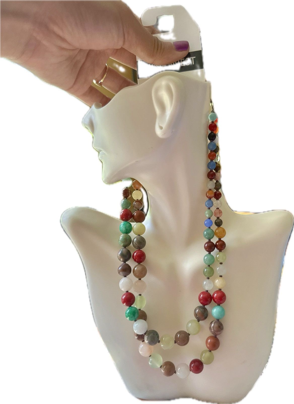Nine West Nine West 925 sterling silver Multicolor natural stones Size ONE SIZE - 1 Thumbnail