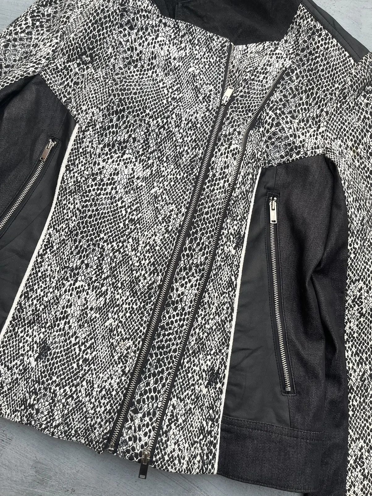 Japanese Brand Japanese Blu Pepe Snake Jacket Size US S / EU 44-46 / 1 - 5 Thumbnail