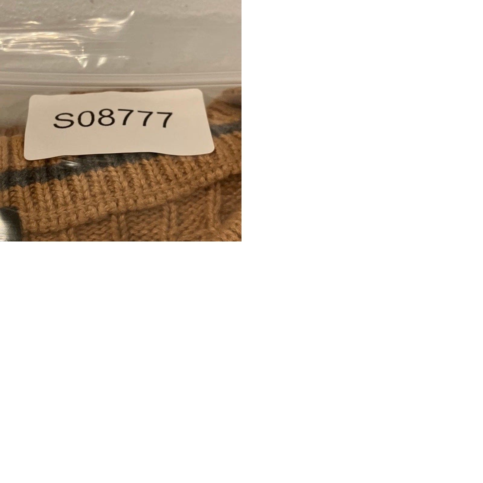 Express Express Mens Sweater Cable Knit Crew Neck Long Sleeve Pullover 2XL Brown Size US XXL / EU 58 / 5 - 9 Thumbnail