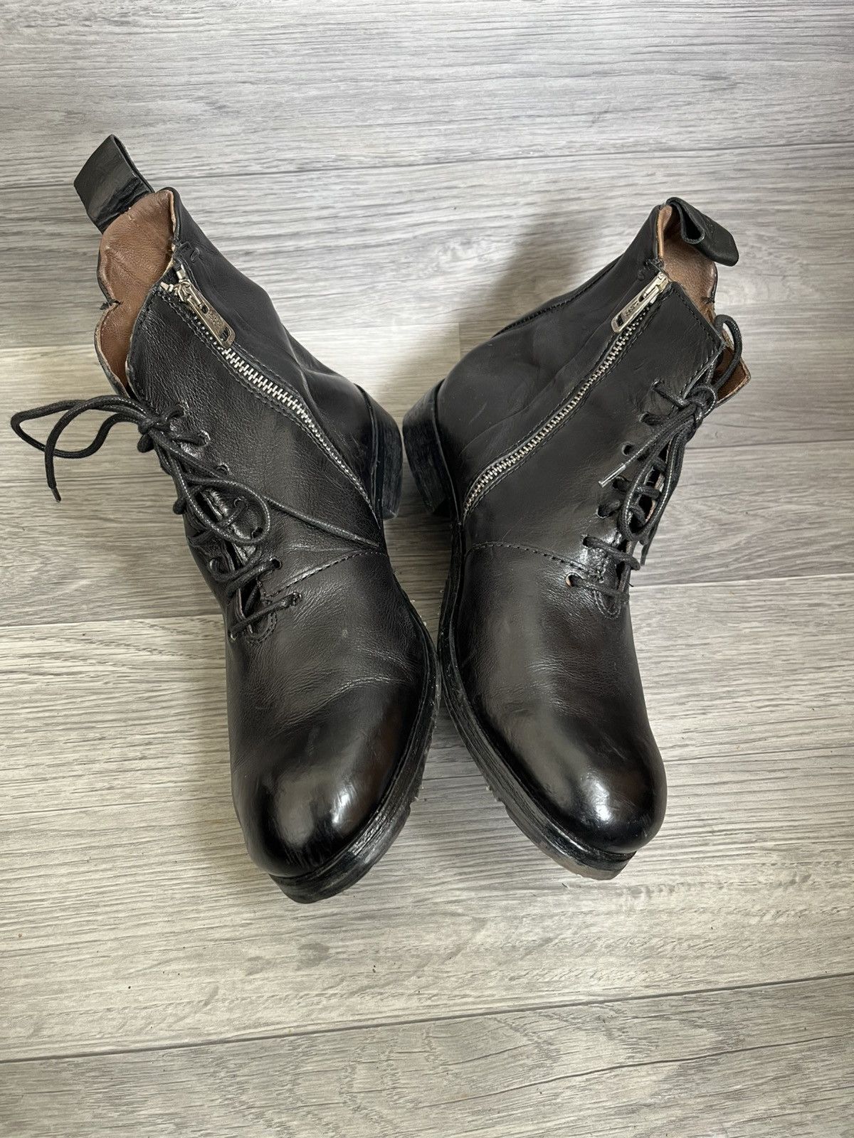 A.S.98 A.S 98 leather boots,ccp,14th addiction,carpe dieme,MA+ Size US 7 / EU 40 - 9 Thumbnail