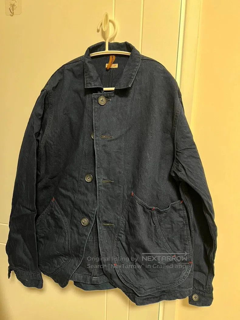 Kapital Kapital Indigo Dyed Denim Jacket. Size US S / EU 44-46 / 1 - 2 Thumbnail