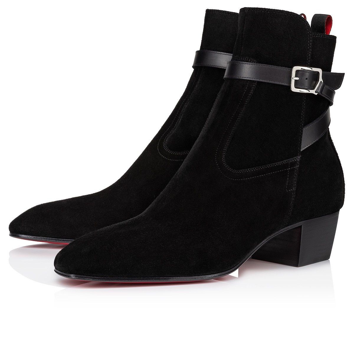 Christian Louboutin rosalio jodhpur black Size US 7 / EU 40 - 1 Thumbnail