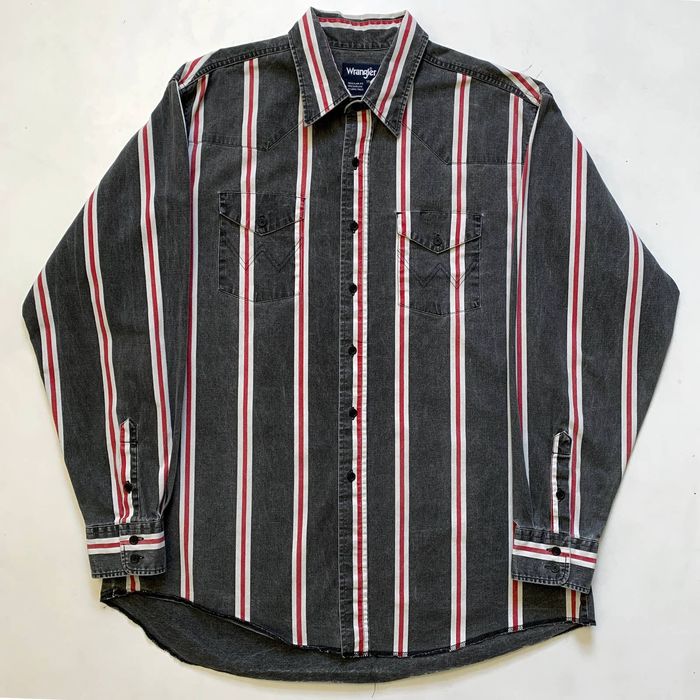 Wrangler 1990s Wrangler Brushpopper Western Shirt | Grailed