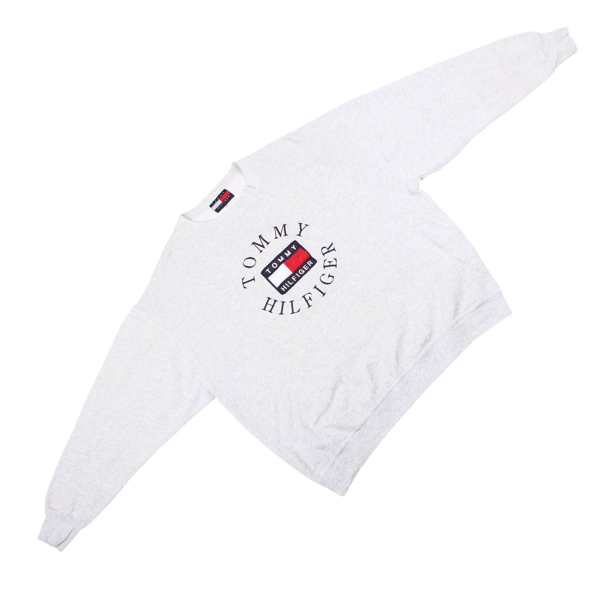 Tommy Hilfiger Tommy Hilfiger Crewneck Sweatshirt Big Logo 90s Size US XL / EU 56 / 4 - 2 Thumbnail
