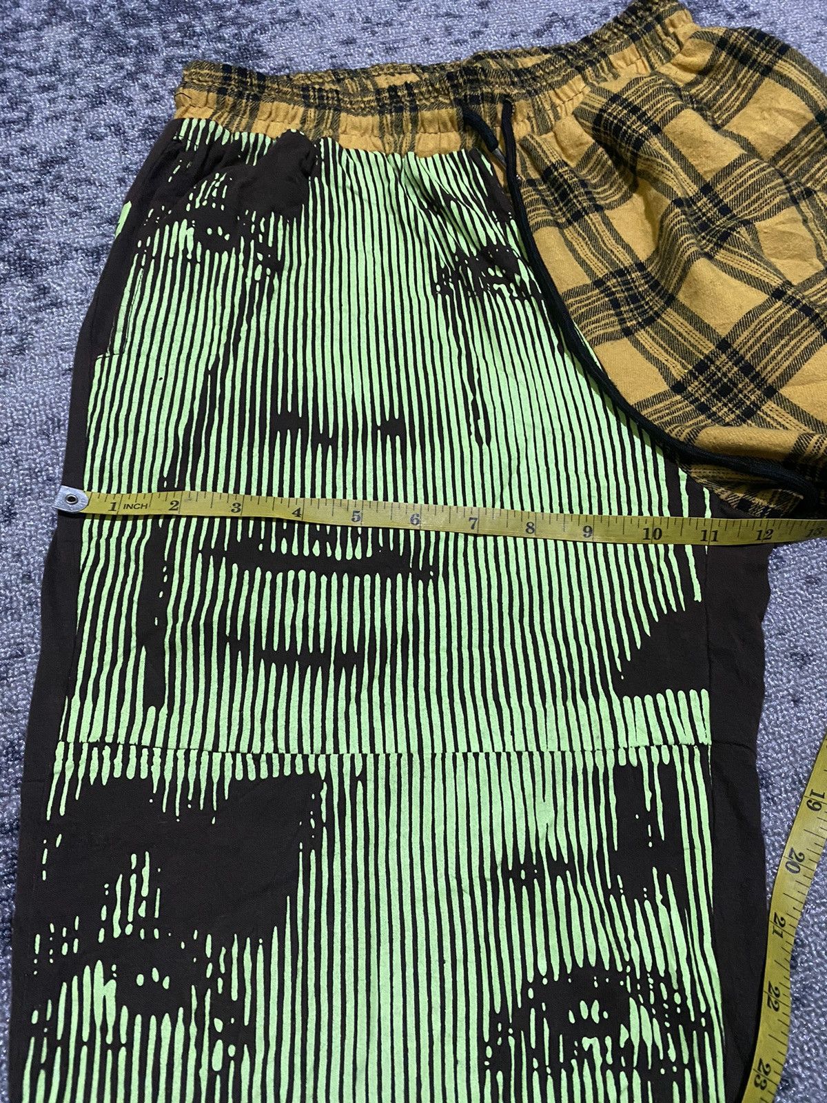 Hysteric Glamour Y2k Plaid kill bill patchwork pants Size US 28 / EU 44 - 12 Thumbnail