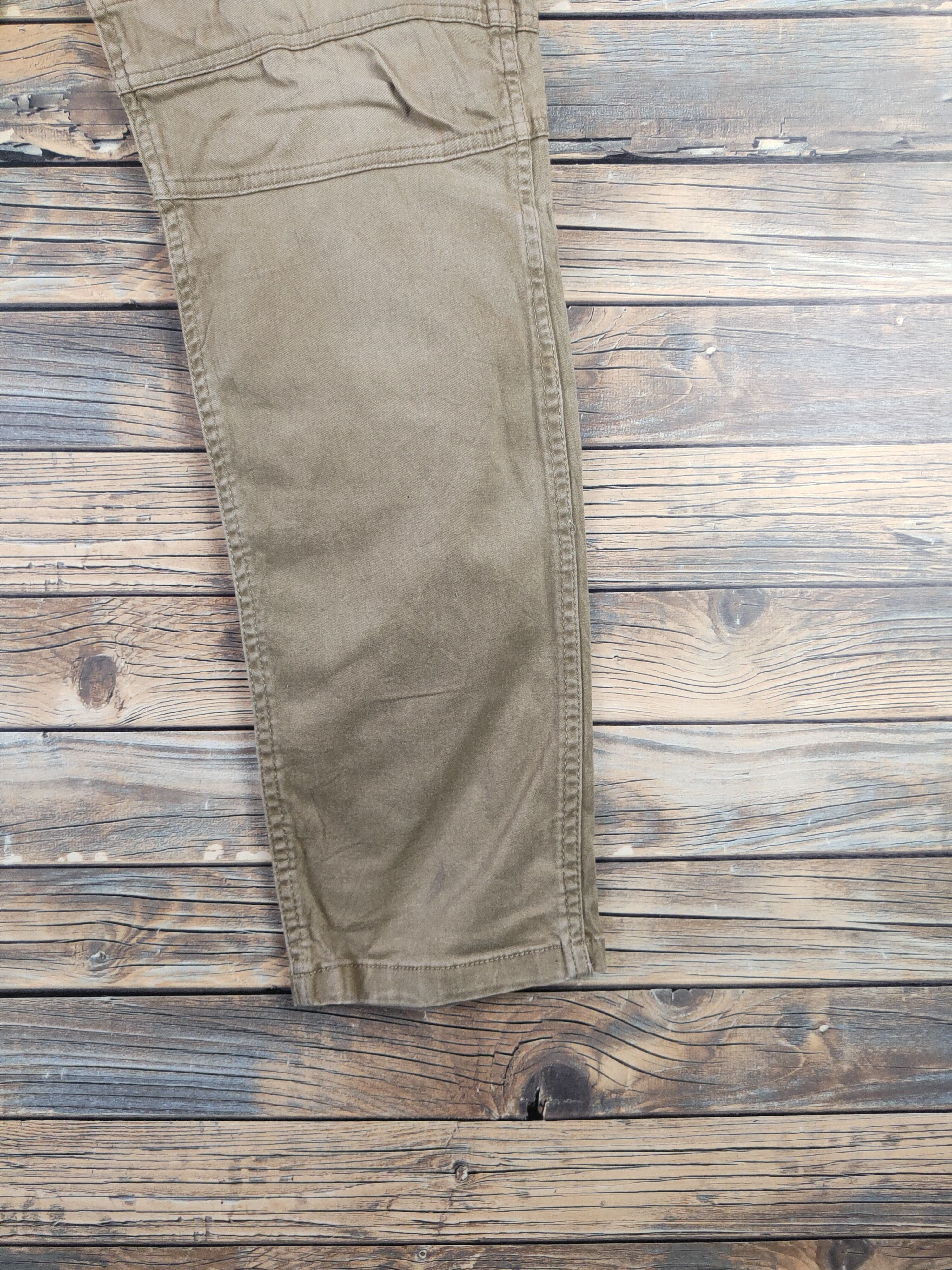 Japanese Brand DL Gladiator Beige Multipocket Cargo Pants #46-267T Size US 34 / EU 50 - 7 Thumbnail