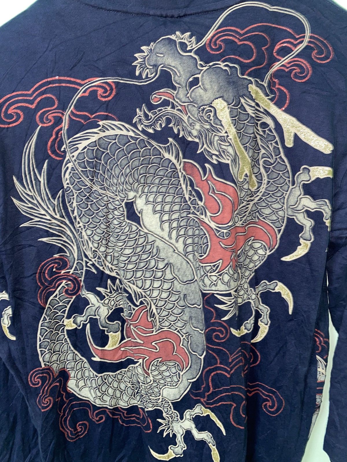 Other Strange Heaven Japan Sukajan Dragon Big Graphic Tee Size US XL / EU 56 / 4 - 5 Thumbnail
