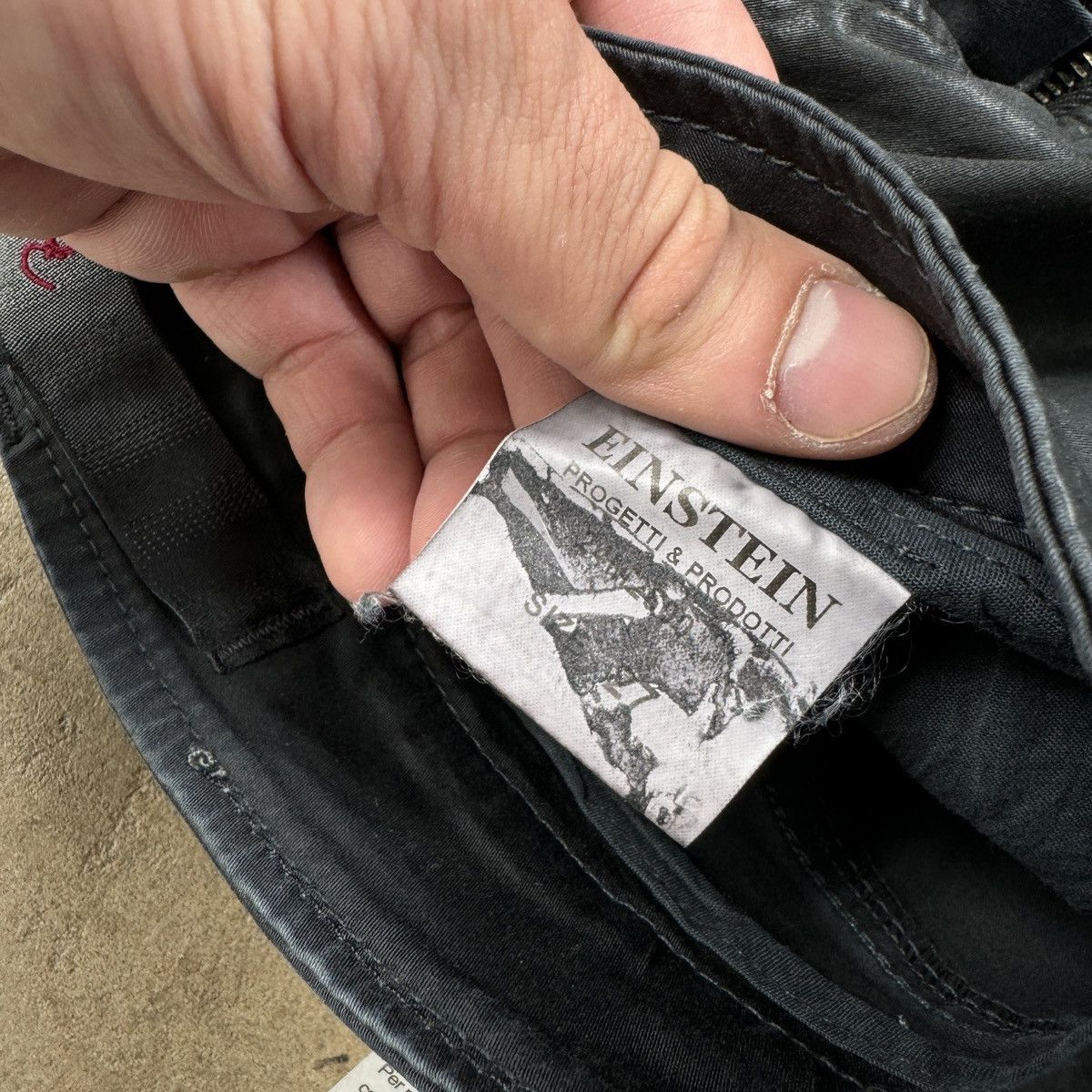 Bray Steve Alan Avant-Garde Wax Zip Skirt