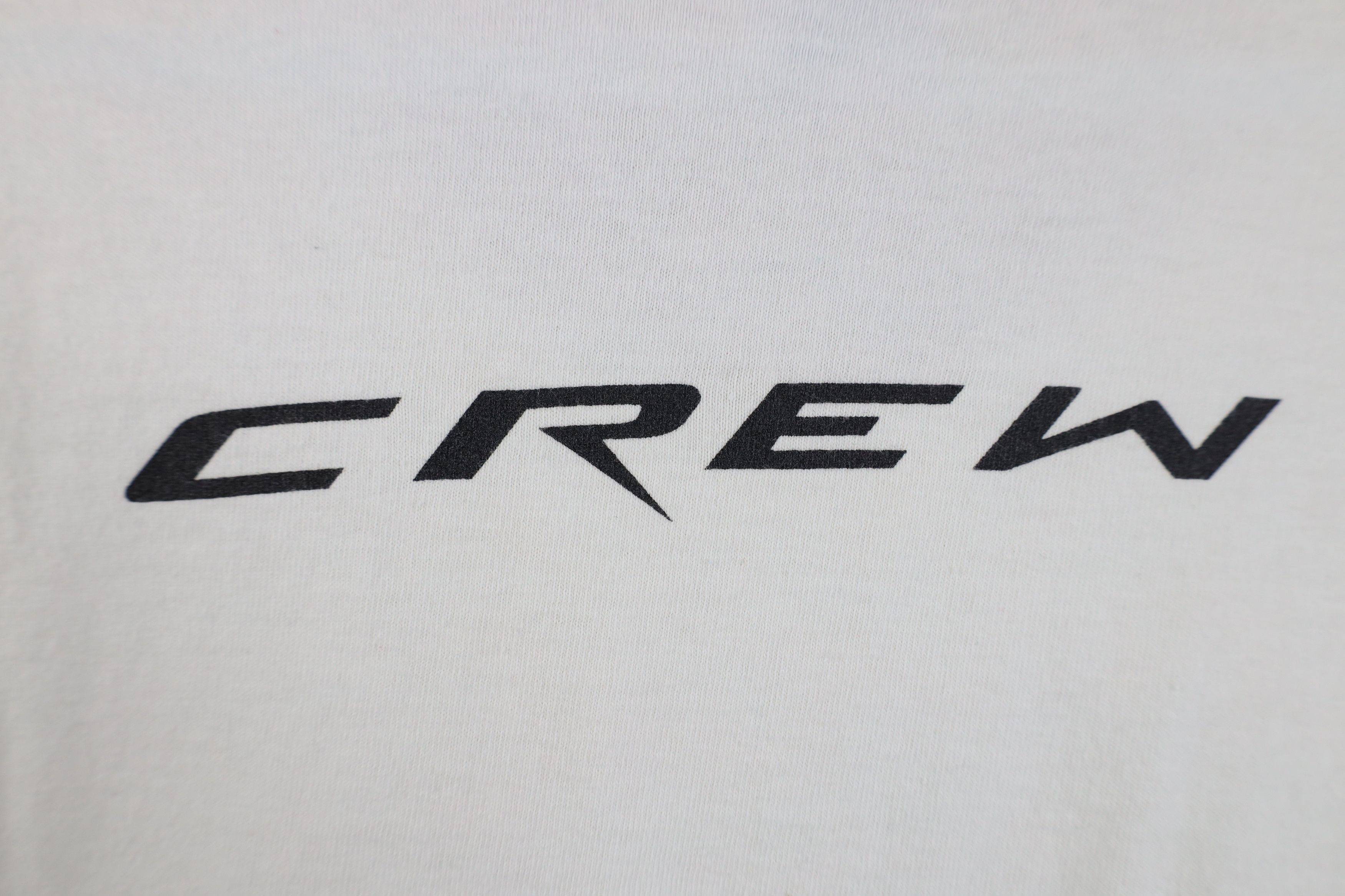 Vintage Vintage Jr Crew JR Nation Fire Flames Racing T-Shirt Size US L / EU 52-54 / 3 - 7 Thumbnail