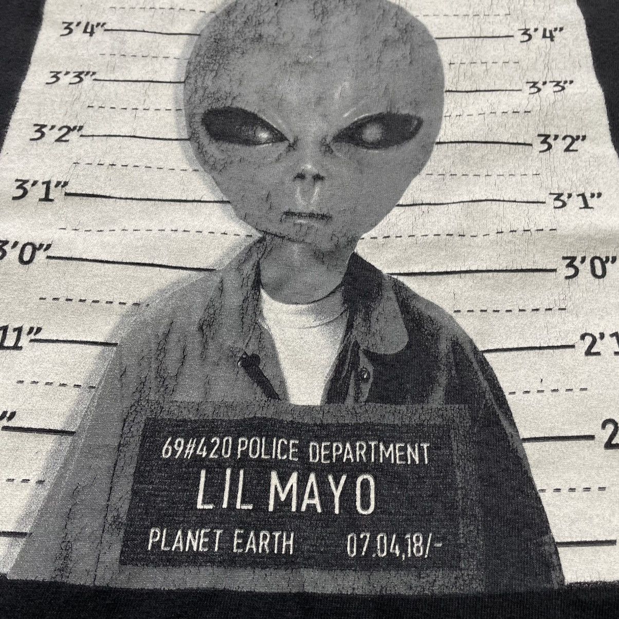 Vintage Vintage Y2K Alien Mugshot Graphic Tee Streetwear Black S Size US S / EU 44-46 / 1 - 4 Thumbnail