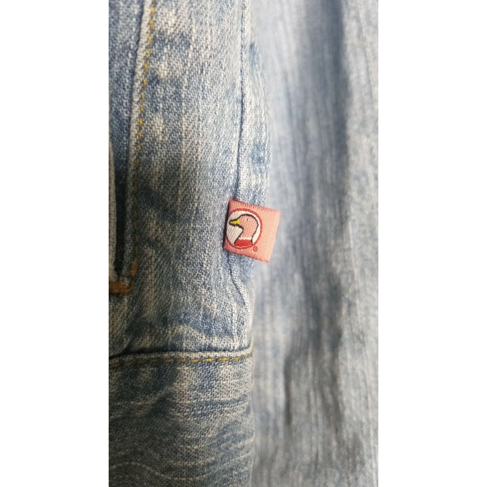 Vintage VINTAGE Duck Head Jacket Womens Small S Denim Jean Trucker Style Size 28" / US 6 / IT 42 - 5 Thumbnail