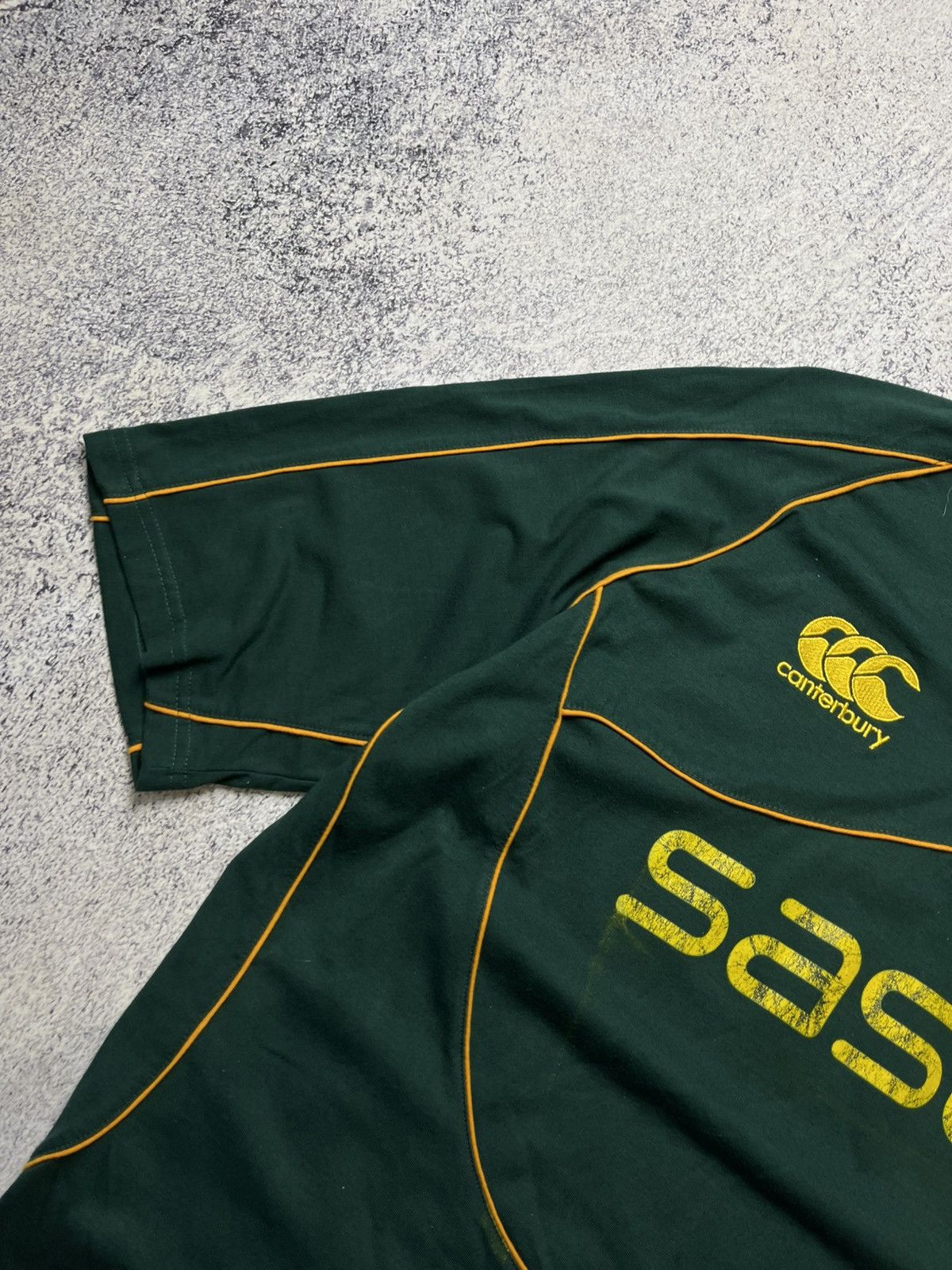Other SOUTH AFRICA Canterbury Home Rugby Jersey 2007 Union SASOL Size US L / EU 52-54 / 3 - 6 Thumbnail