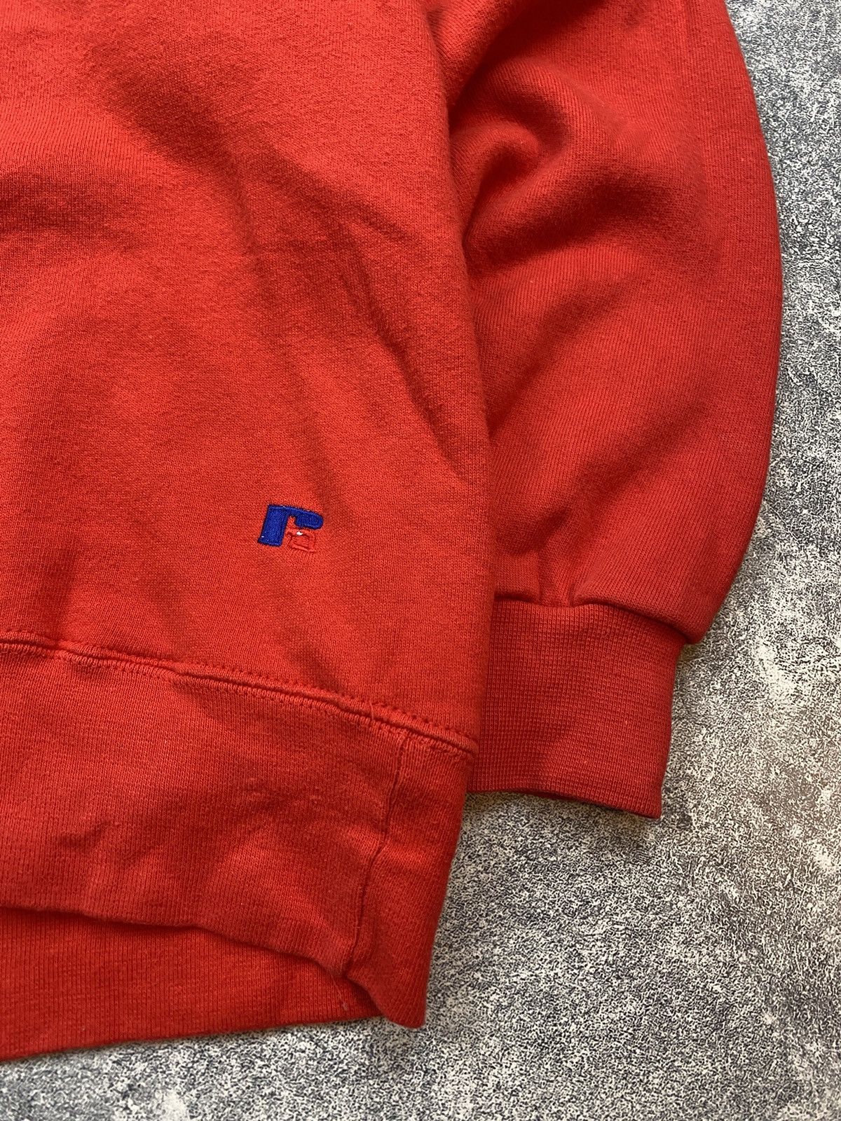Russell Athletic × Vintage Russell Athletic Red Sweater Weight Rugby Polo Size M Size US M / EU 48-50 / 2 - 7 Thumbnail