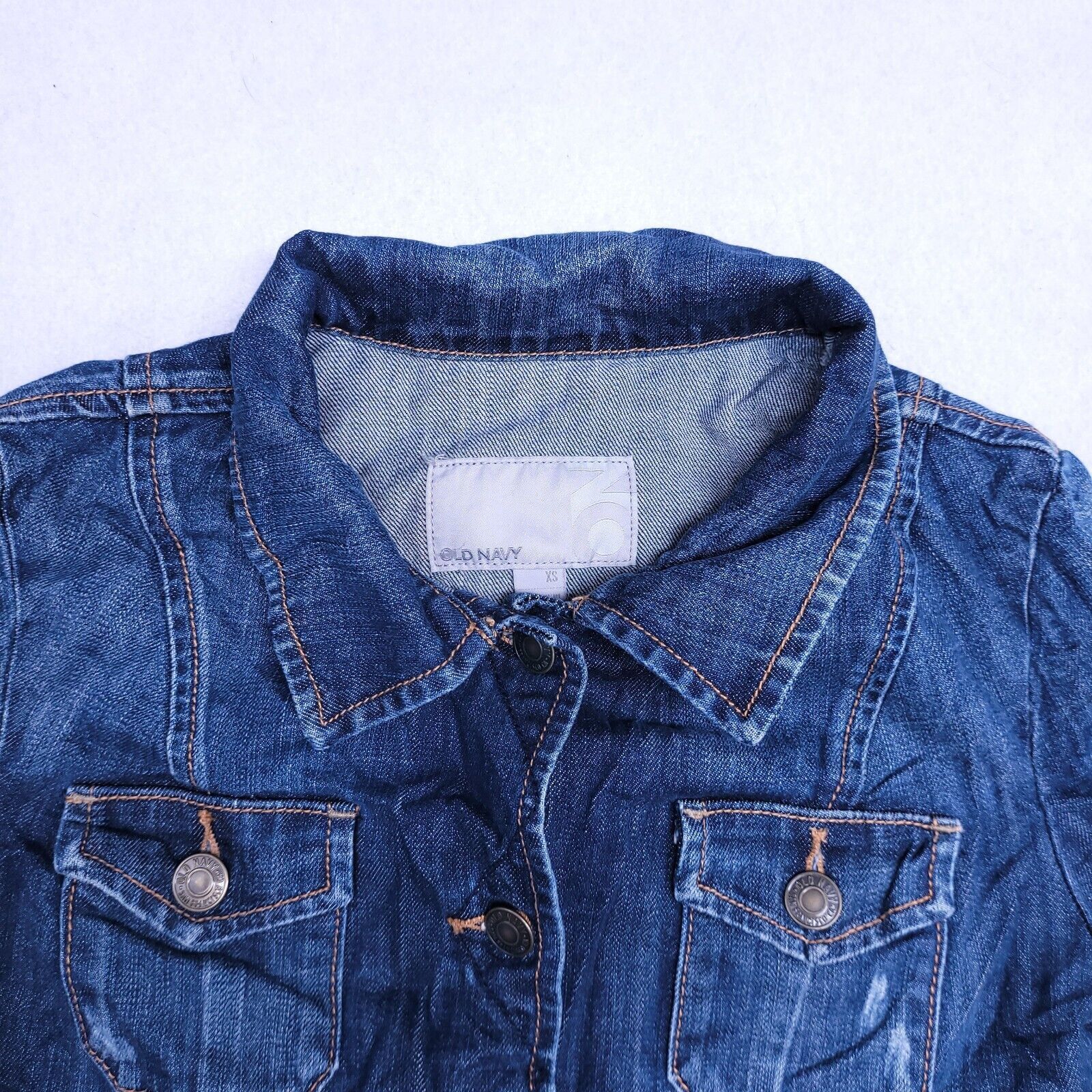 Old Navy Old Navy Denim Jean Jacket Womens Size Extra Small XS Blue Size XS / US 0-2 / IT 36-38 - 1 Thumbnail