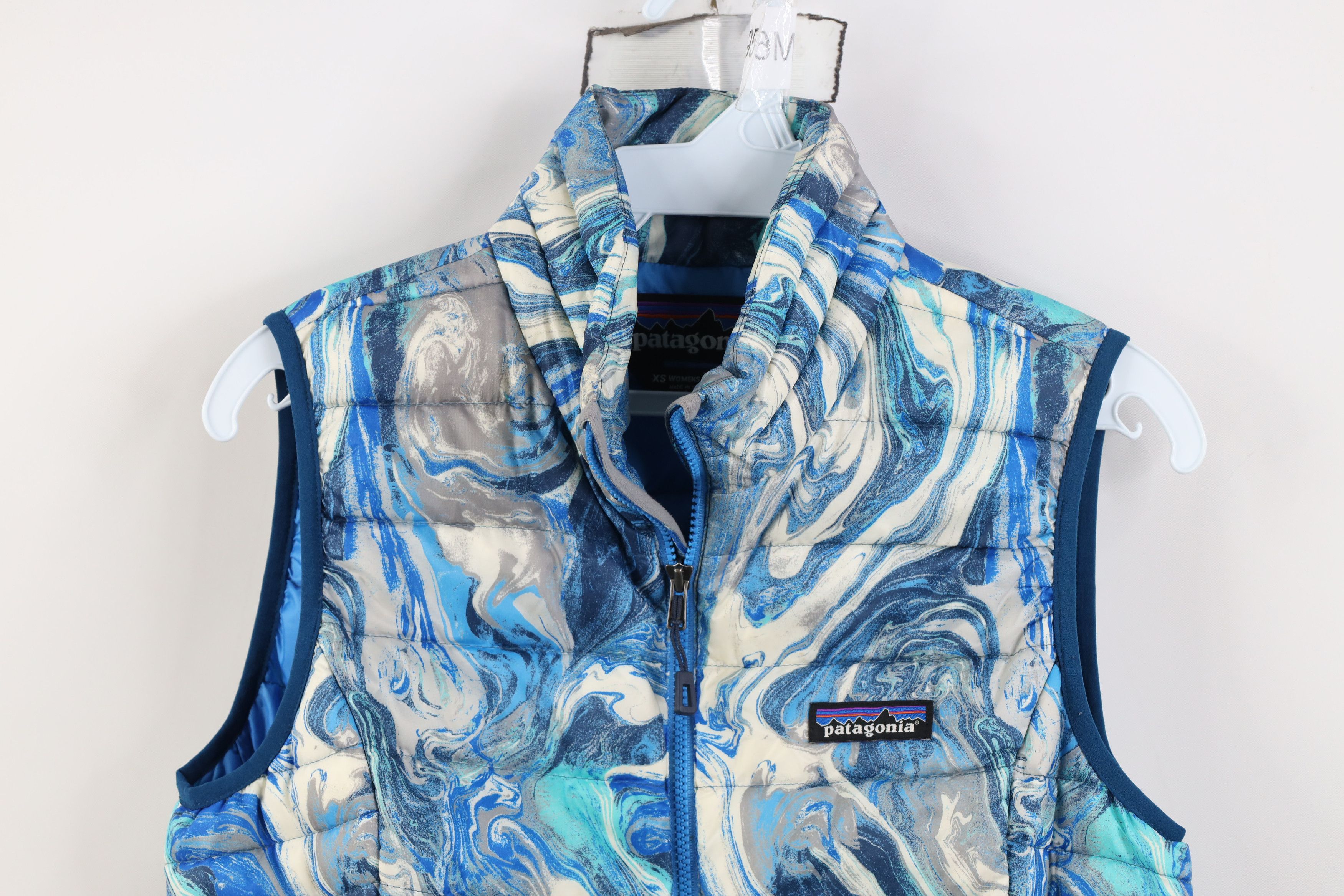 Patagonia Patagonia Marbled Duck Down Insulated Puffer Vest Jacket Size XS / US 0-2 / IT 36-38 - 2 Thumbnail