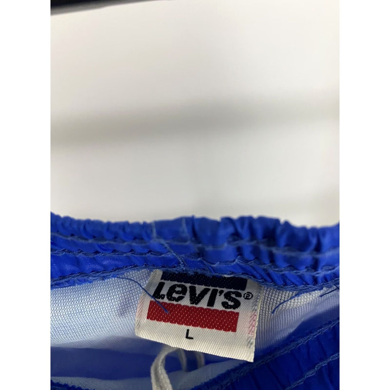 Levi's VTG Levi's Tempo Running Shorts Size L Mens Blue logo Olympic 1980 EUC Size US 33 - 4 Thumbnail