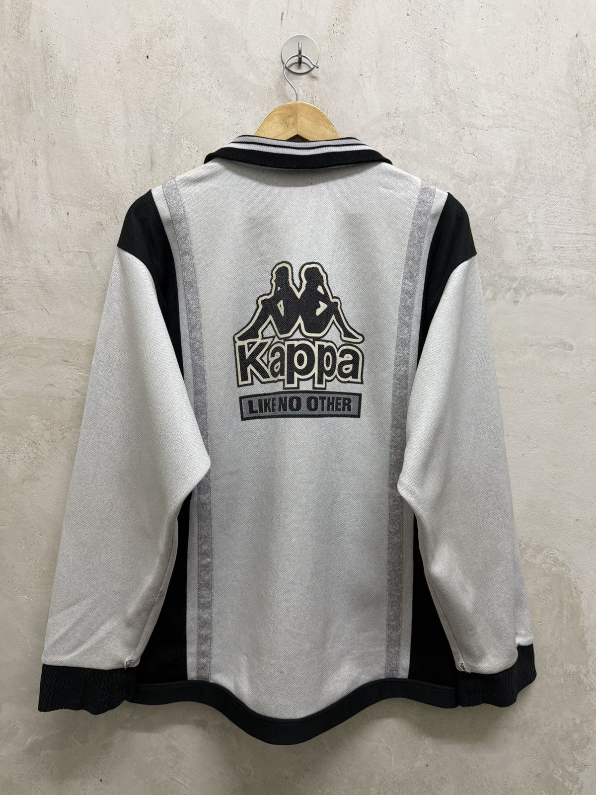 Kappa Vintage 90s Distressed Kappa Tracktop Sportwear Size US XL / EU 56 / 4 - 1 Thumbnail
