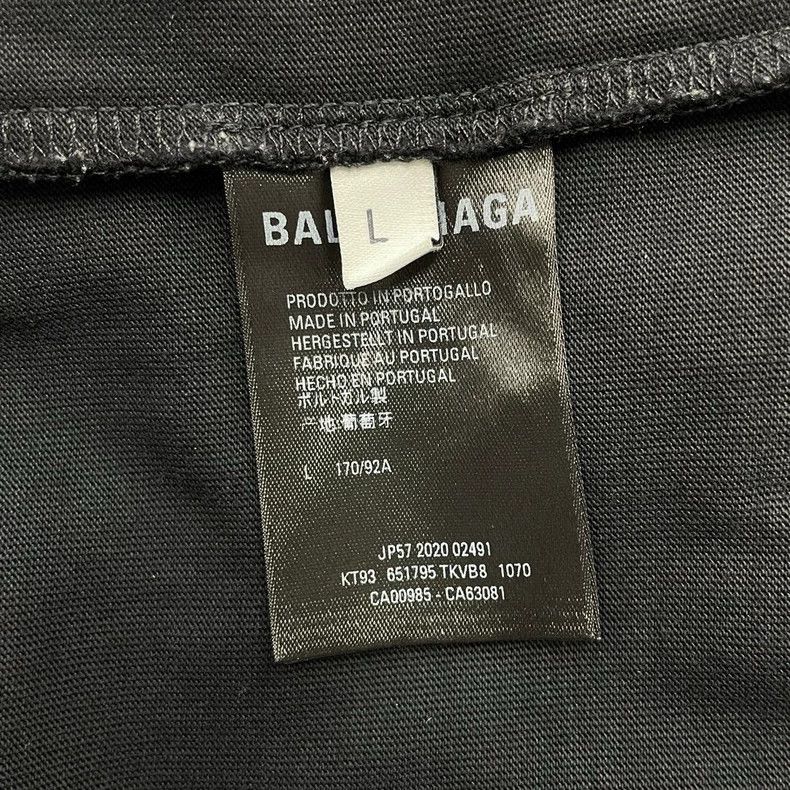 Balenciaga Balenciaga Black Hole Short Sleeve~ Size L Size US L / EU 52-54 / 3 - 6 Thumbnail