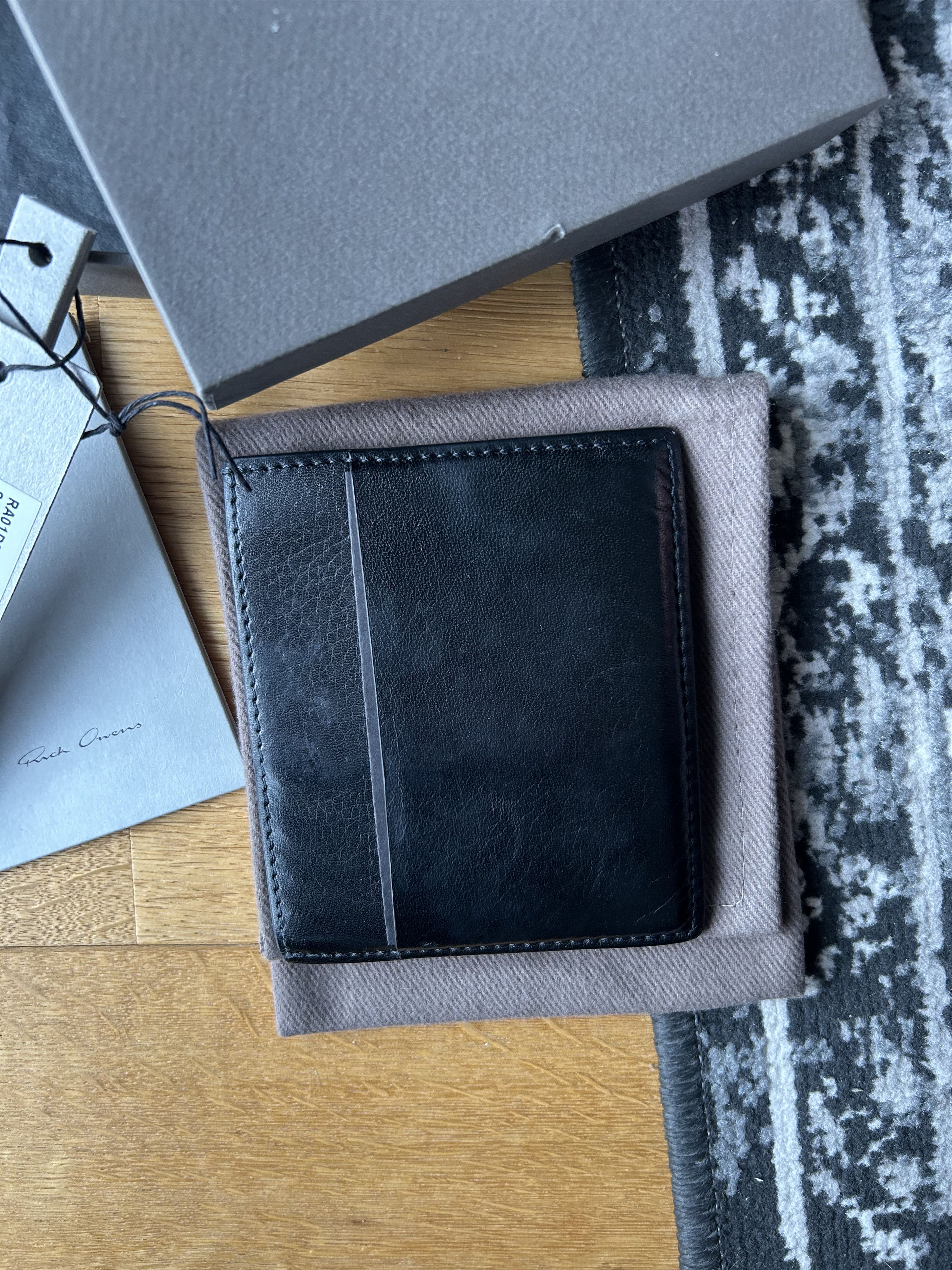 Rick Owens SQUARE CC HOLDER Size ONE SIZE - 3 Thumbnail
