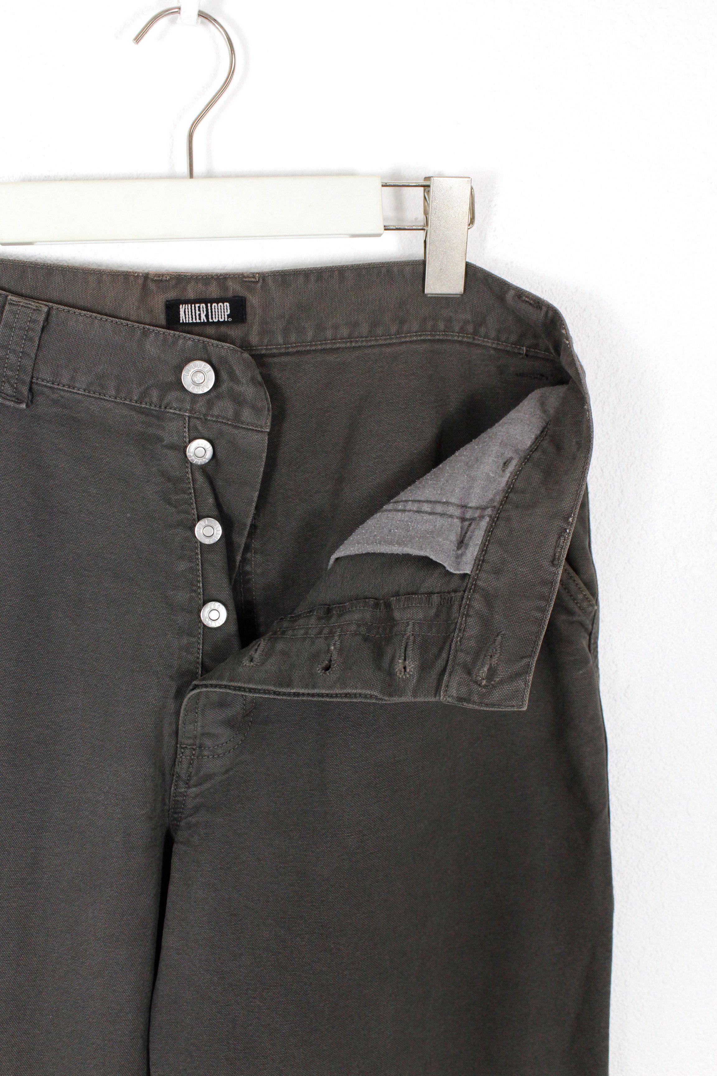 Japanese Brand × Vintage Killer Loop Vintage Carpenter Baggy Cargo Pants Y2K 90s Size US 31 - 6 Thumbnail
