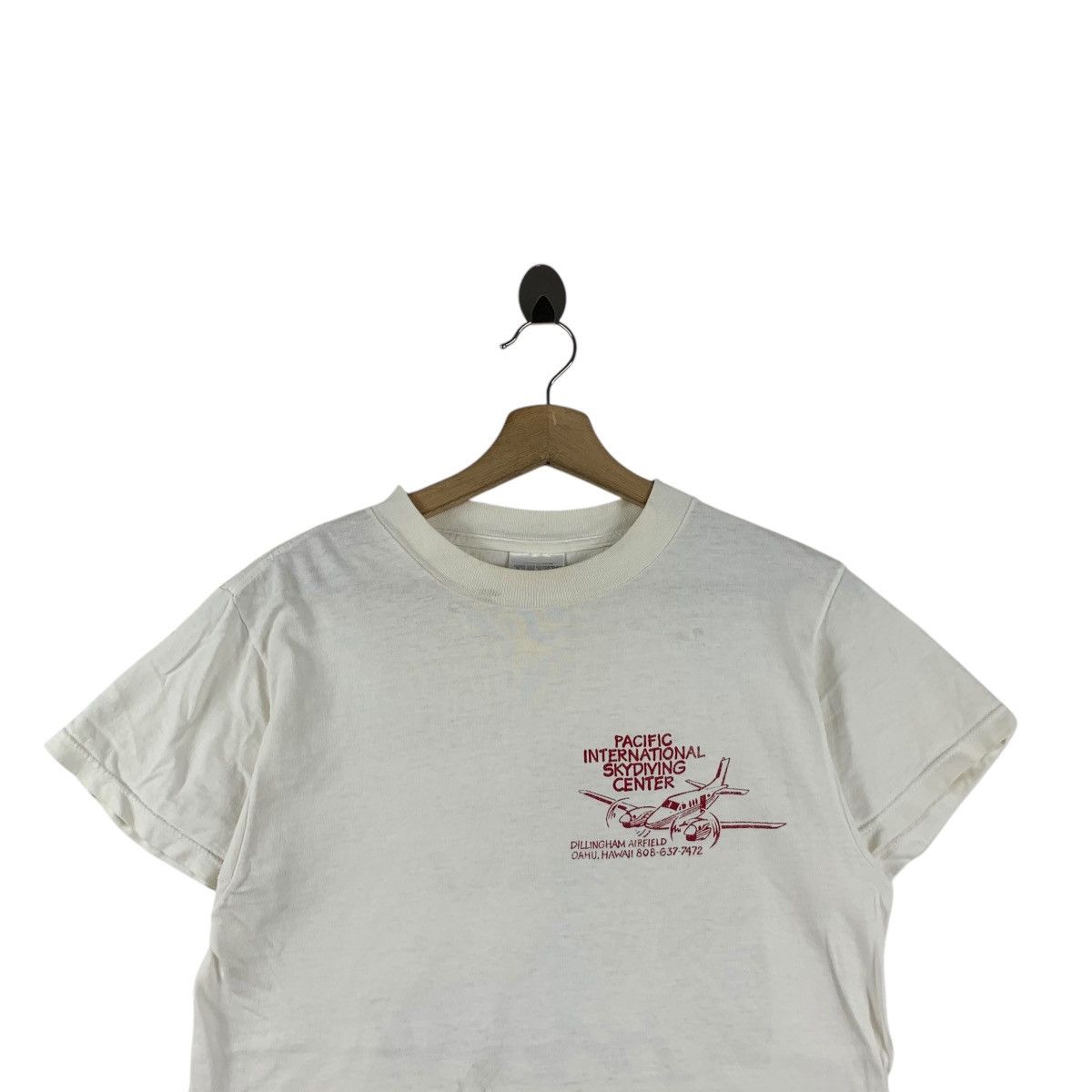 Vintage Vintage HAWAI SKYDIVING CENTER Dillingham Airfield Tee Size US M / EU 48-50 / 2 - 2 Thumbnail