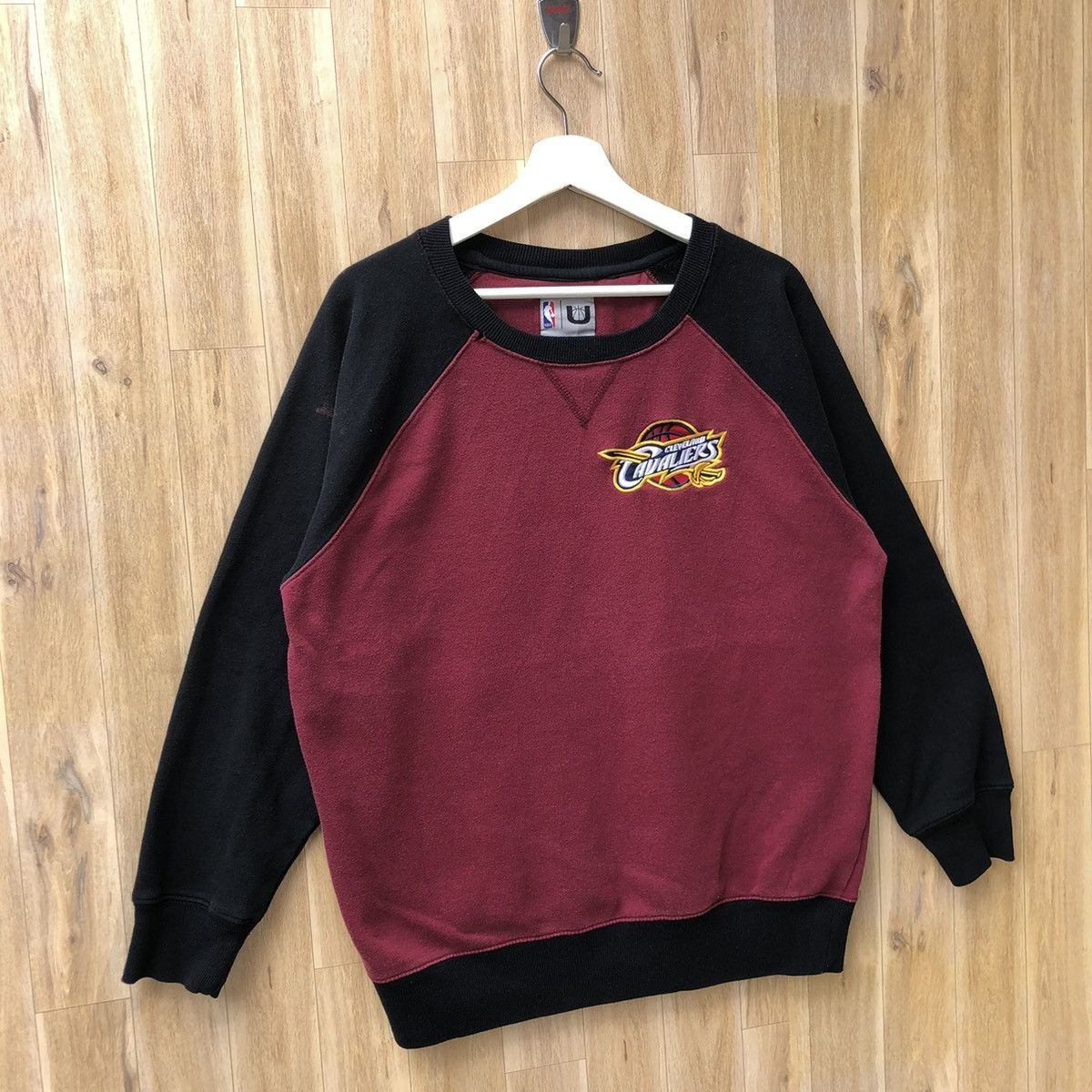 NBA × Vintage Vintage Cleveland Cavaliers NBA Team Pullover Sweatshirt Size US L / EU 52-54 / 3 - 2 Thumbnail