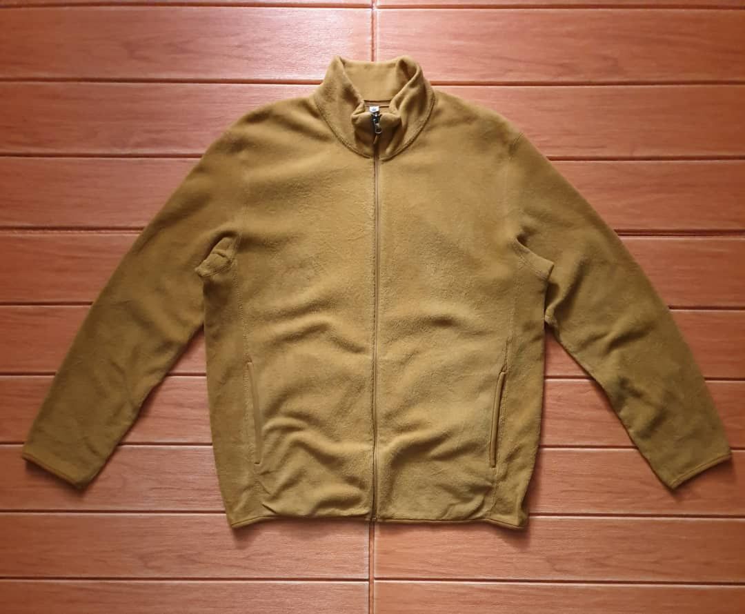 Japanese Brand Uniqlo Japanese brand yellow colour Fleece Sweater Size US L / EU 52-54 / 3 - 1 Thumbnail