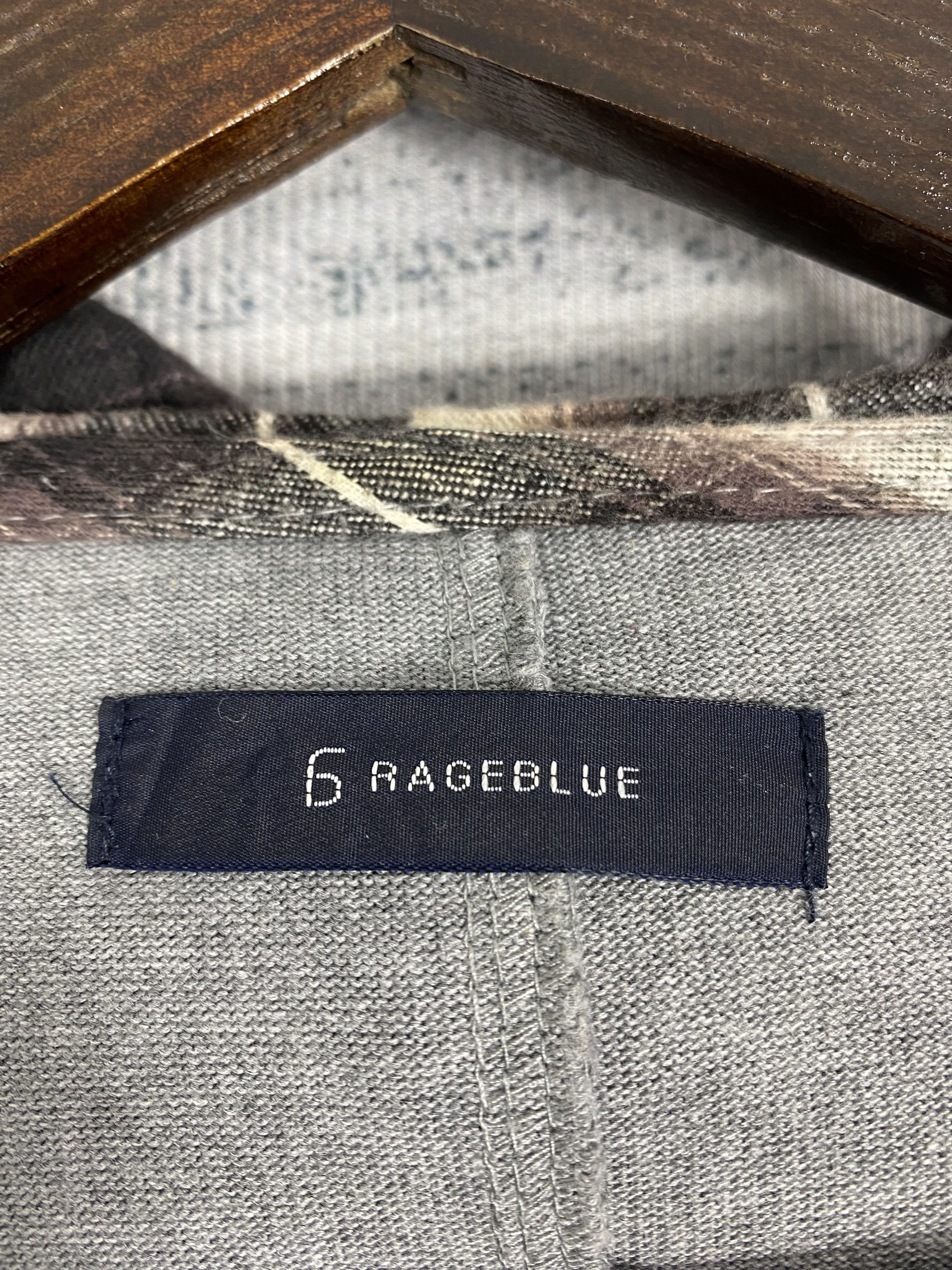 RAGEBLUE Vintage Rageblue Hoodie Jacket Size US L / EU 52-54 / 3 - 9 Thumbnail