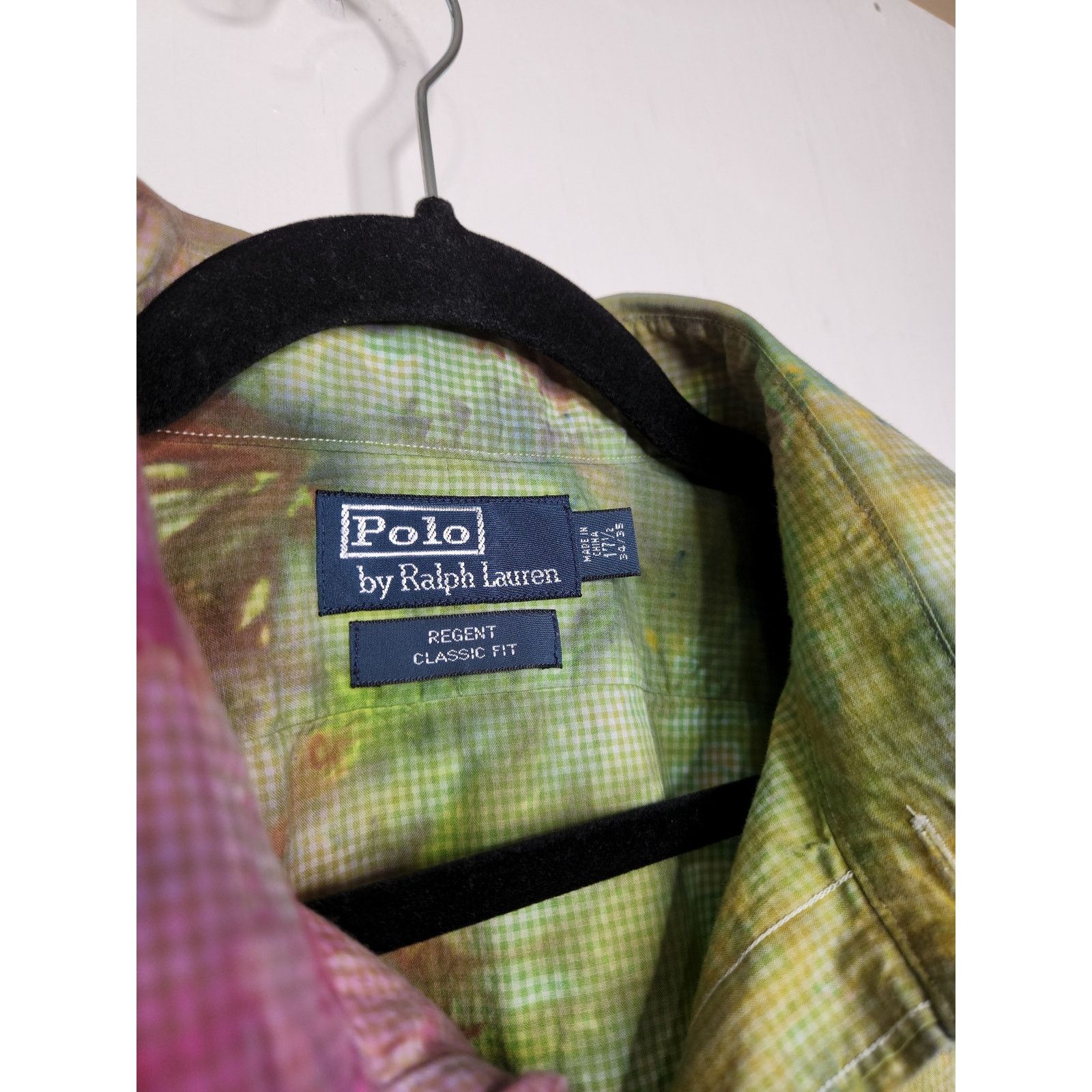 Polo Ralph Lauren Polo Ralph Lauren Regent Classic Button Custom Ice Tie Dye Size US XL / EU 56 / 4 - 5 Thumbnail