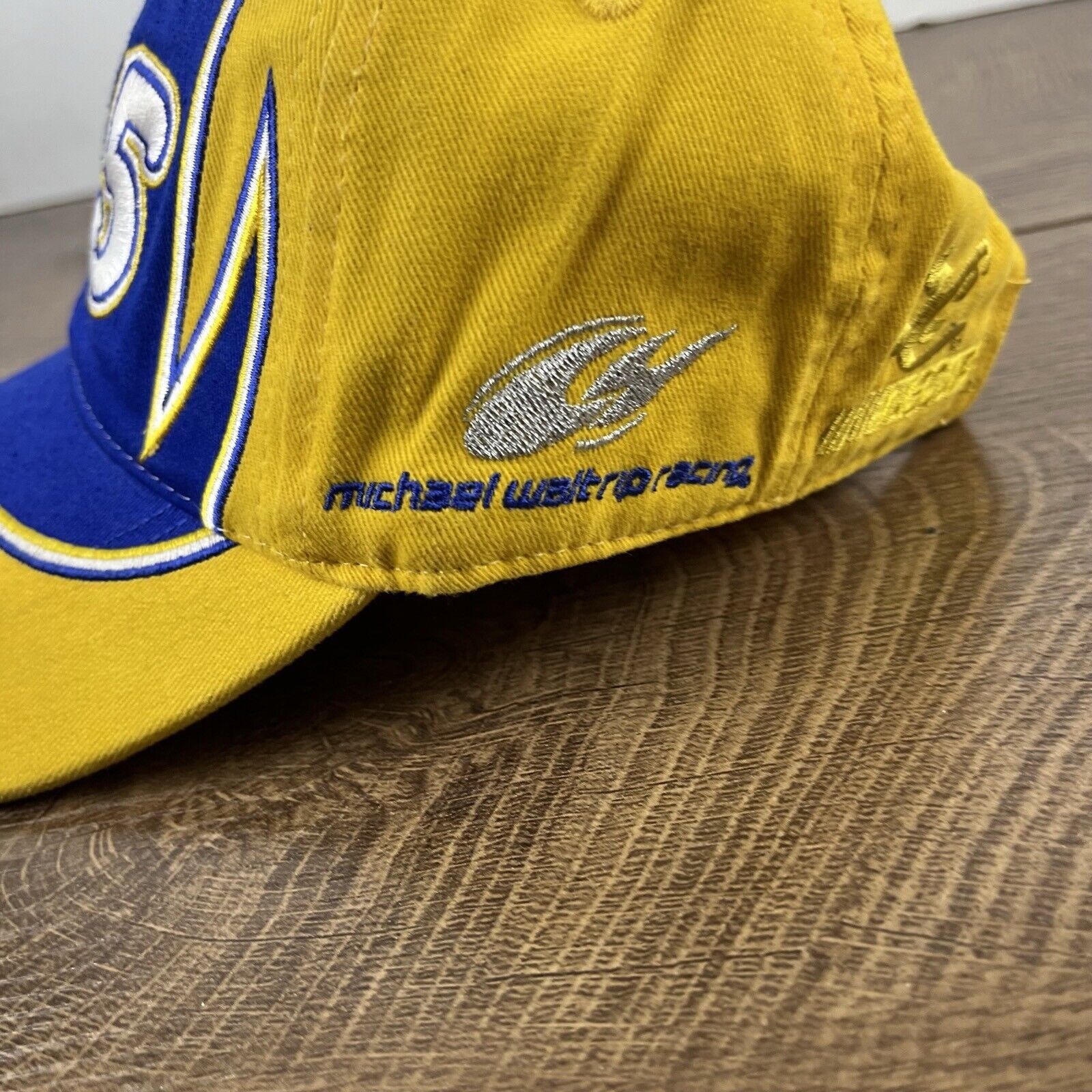 Other Michael Waltrip Racing Hat NAPA 55 Car Blue Adjustable Hat B Size ONE SIZE - 8 Thumbnail
