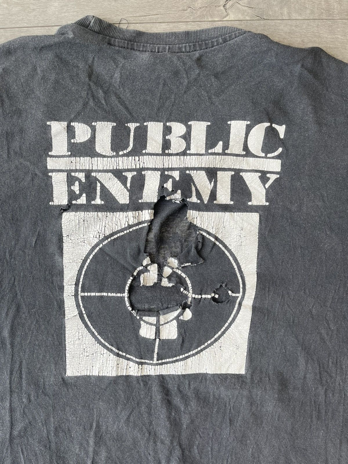 Public Enemy Public enemy 90s vintage sun faded t shirt Size US XL / EU 56 / 4 - 7 Thumbnail