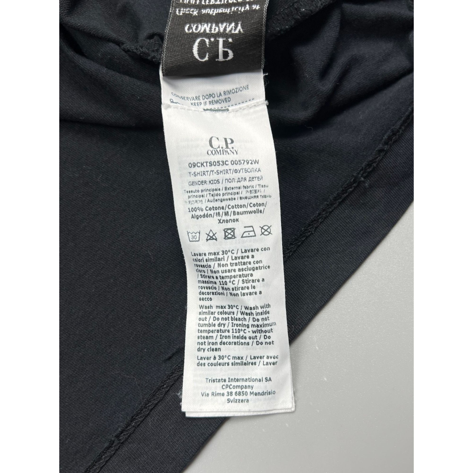 C.P. Company C.P. Company Undersixteen Long Sleeve T Shirt (Y0765) Size US XXS / EU 40 - 6 Thumbnail