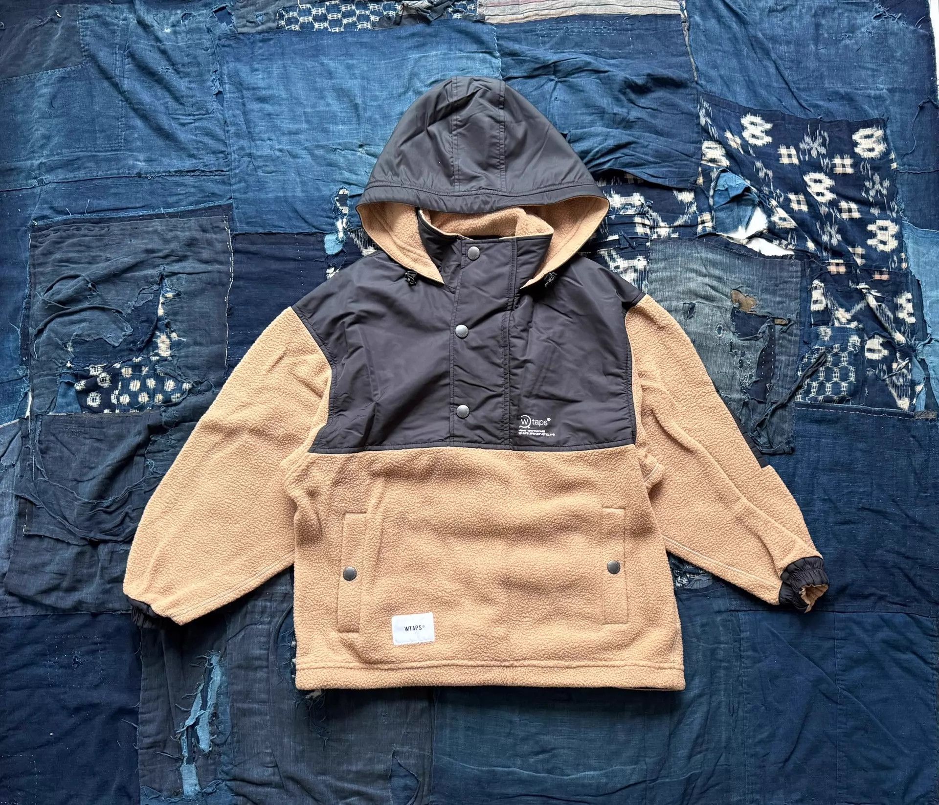 Wtaps WTAPS 21AW EAVES JACKET POPP Fleece Beige M Size US M / EU 48-50 / 2 - 1 Thumbnail