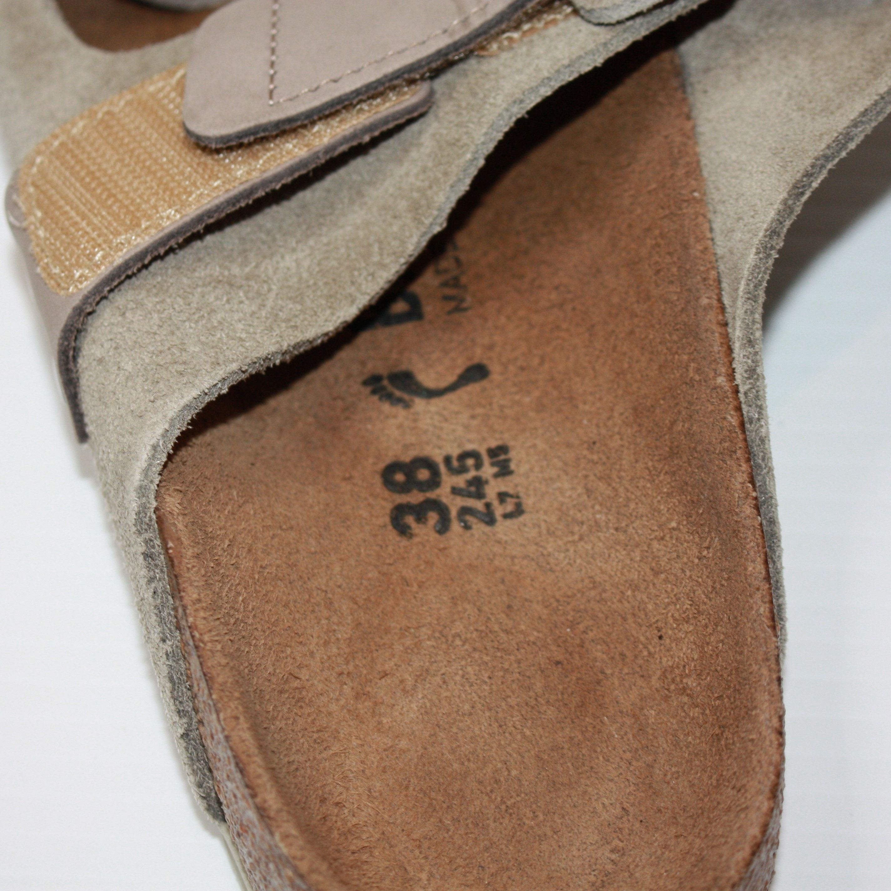 Birkenstock Uji Nubuck-Suede Leather Sandals size EU 38 US 7 MSRP $150 Size US 8 / IT 38 - 7 Thumbnail