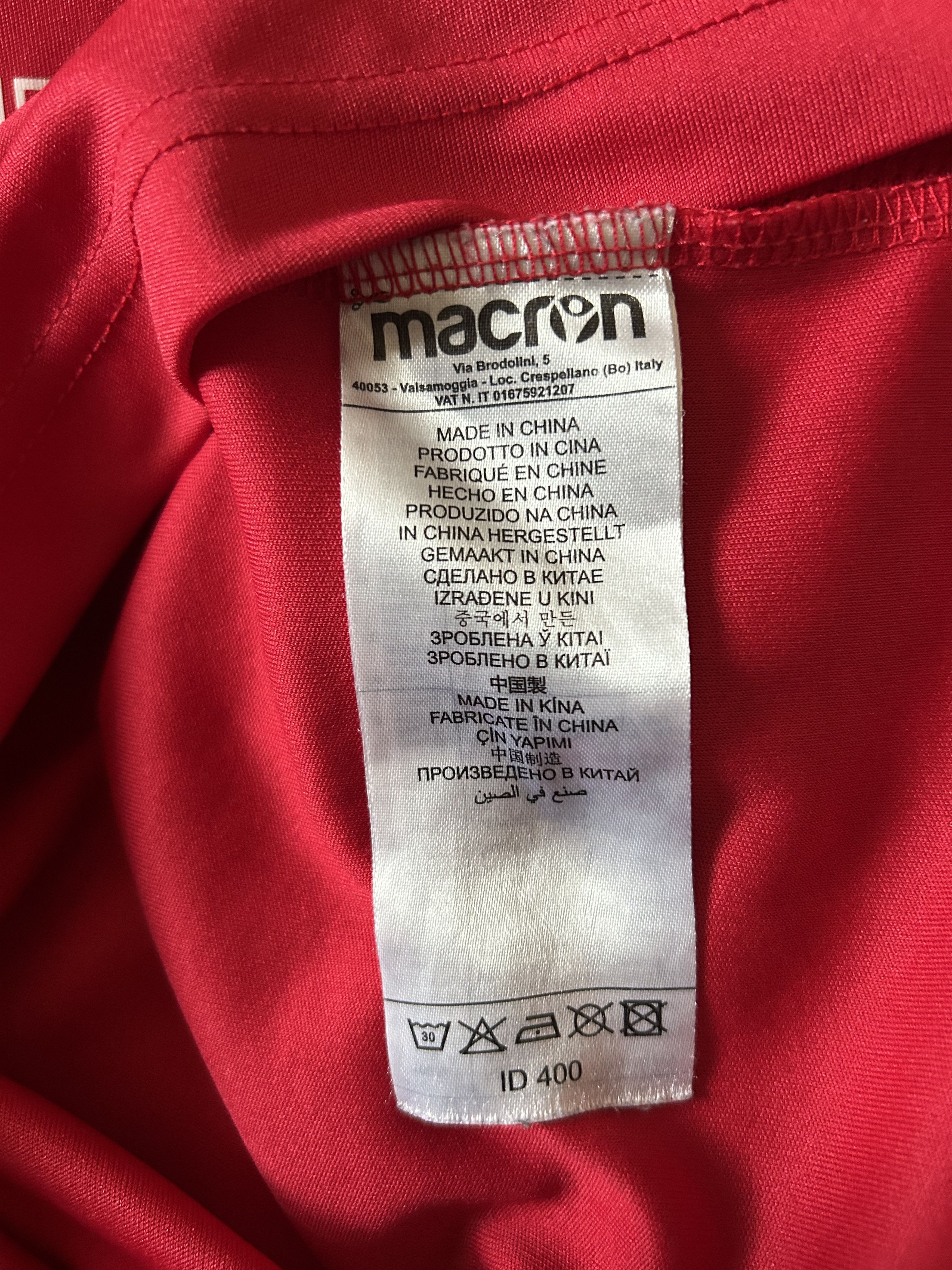 Macron SHELBOURNE DUBLIN #16 - Macron Long Sleeve - M - UNIQUE Size US M / EU 48-50 / 2 - 4 Thumbnail