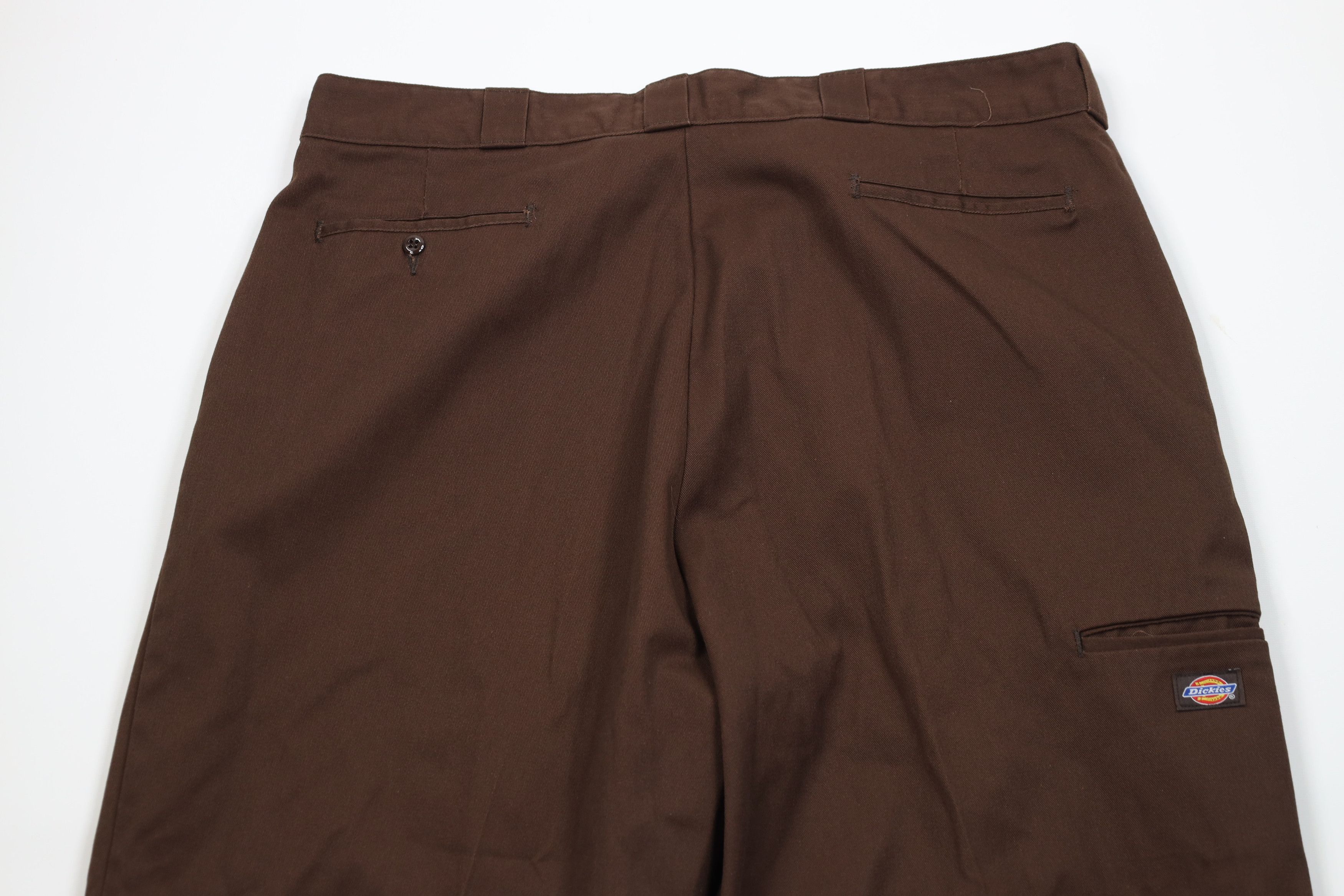 Dickies Vintage Y2K Dickies Knee Wide Leg Pants Brown Workwear Size US 42 / EU 58 - 12 Thumbnail