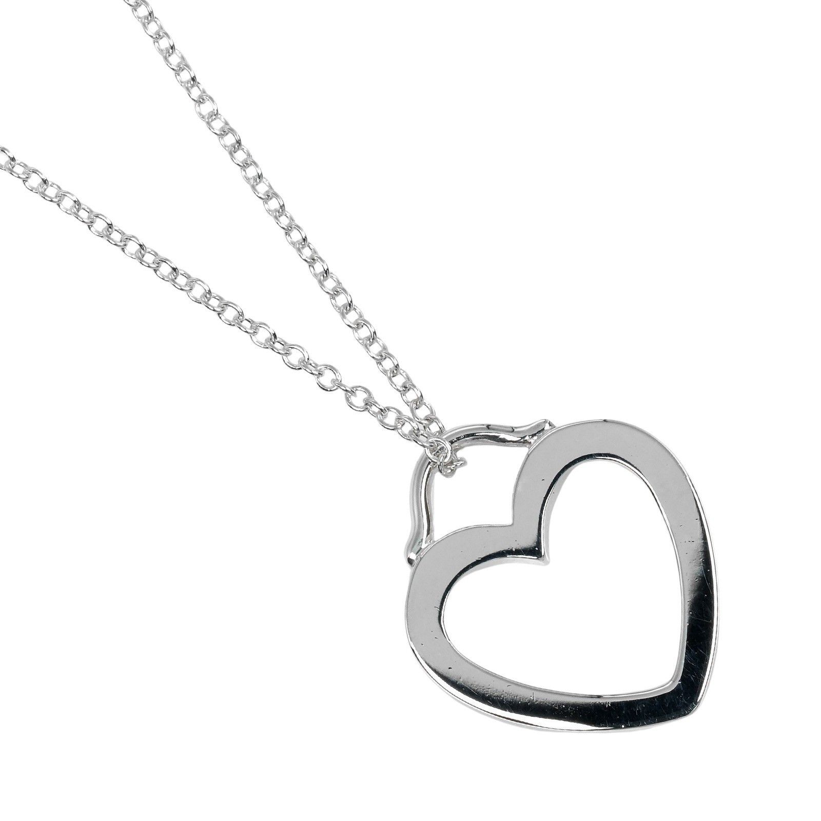Tiffany & Co. Tiffany & Co. Sentimental Heart Necklace Silver 925 Size ONE SIZE - 1 Thumbnail