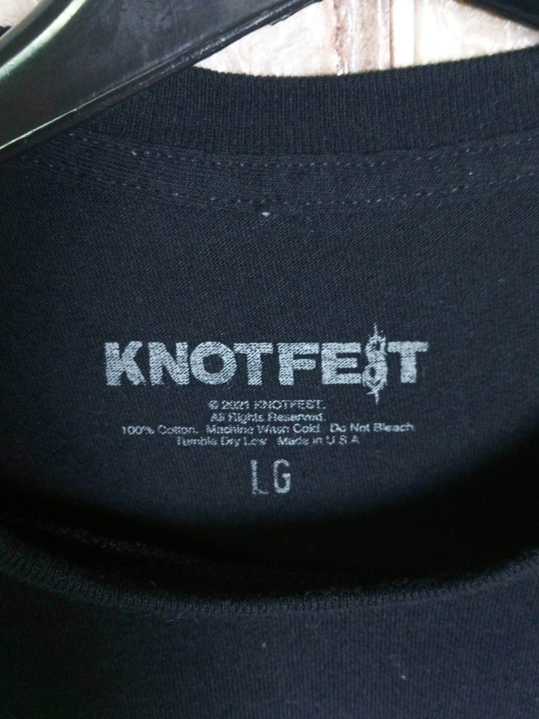 Vintage Slipknot Knotfest Roadshow T Shirts Size US M / EU 48-50 / 2 - 4 Thumbnail