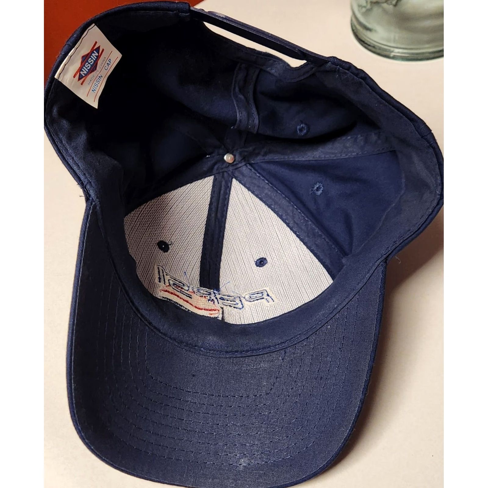 Vintage VINTAGE Nissin Pepsi Cola Snapback Hat Blue Embroidered Logo Adjustable VTG Mens Baseball Cap Size ONE SIZE - 5 Thumbnail
