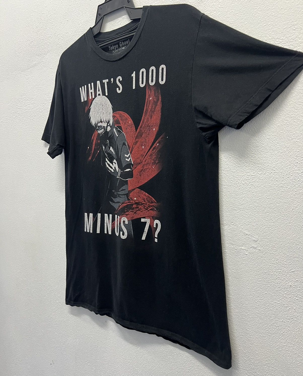 Anime × Vintage 🔥grailsale🔥 VINTAGE TOKYO GHOUL WHAT’S 1000 MINUS 7? SHIRT Size US L / EU 52-54 / 3 - 4 Thumbnail