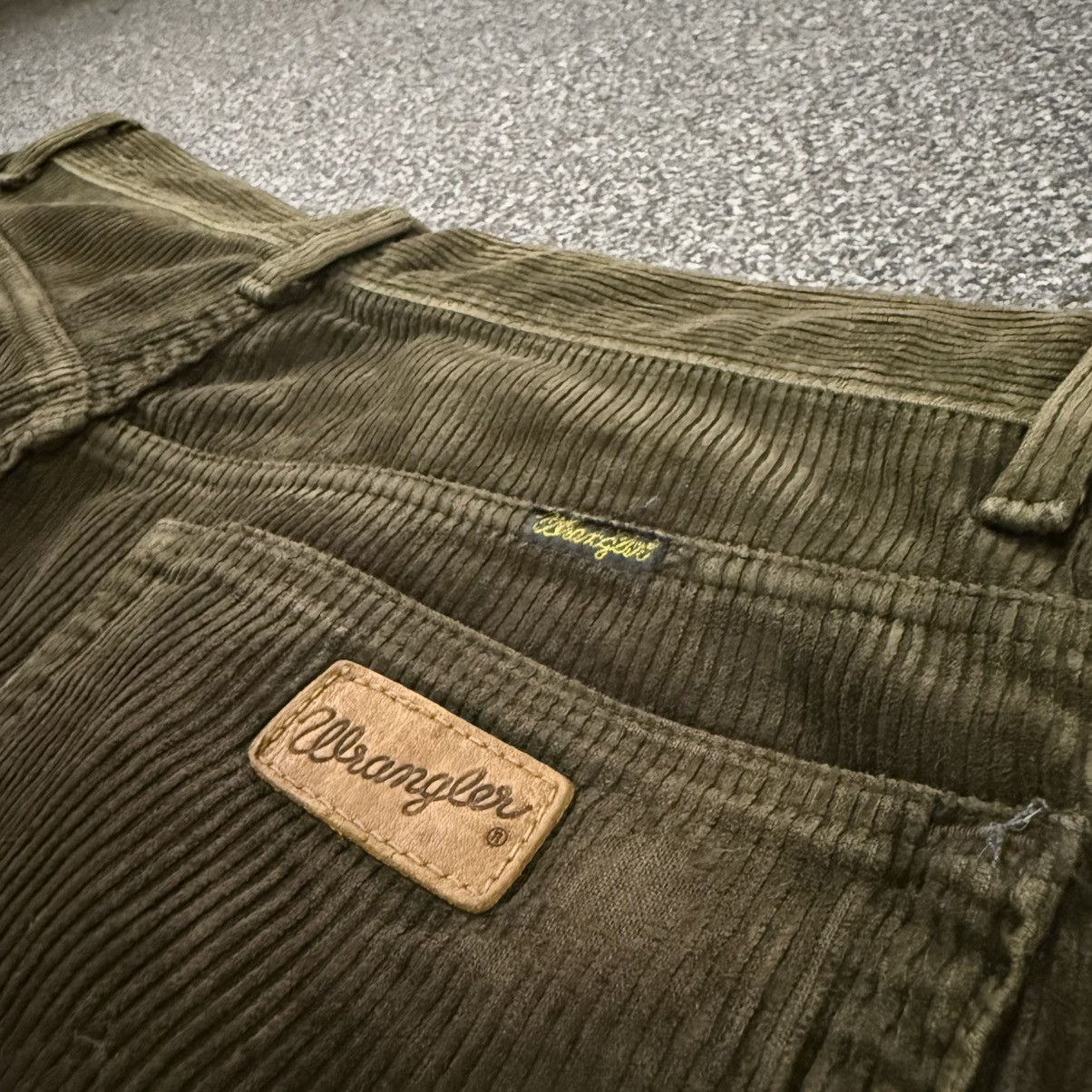 14th Addiction 🔥🇯🇵 Vintage 90s Corduroy Wrangler Blue Bell Wideleg Denim Size US 35 - 7 Thumbnail