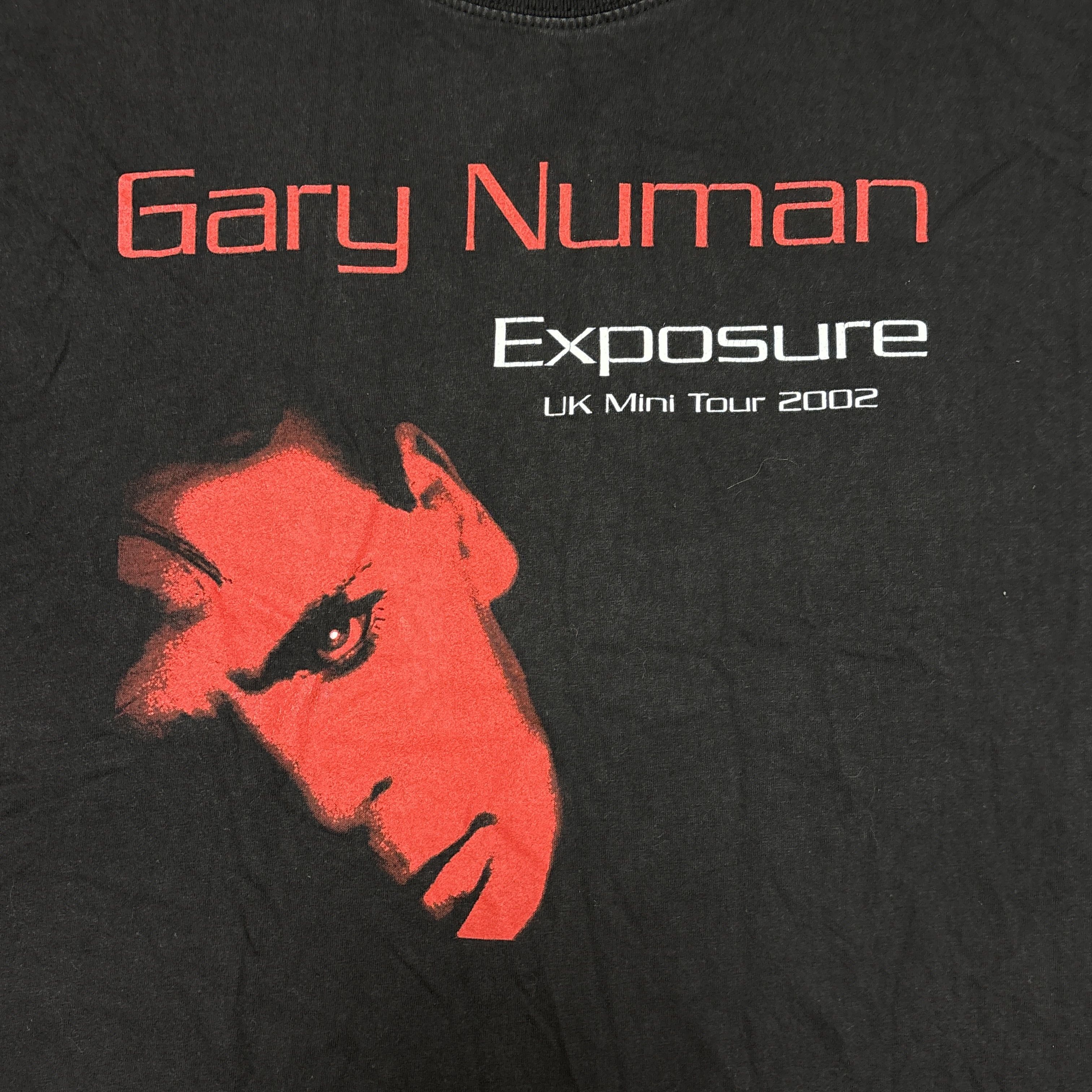 Band Tees 2002 Gary Numan Shirt Band Tee Bauhaus Talking Heads Gothic Size US XL / EU 56 / 4 - 5 Thumbnail
