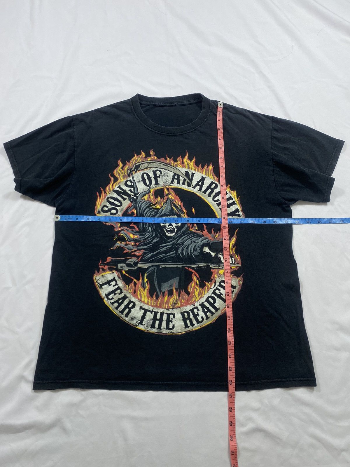 West Coast Choppers Distressed Faded Sons Of Anarchy Fear The Reaper Size US M / EU 48-50 / 2 - 4 Thumbnail