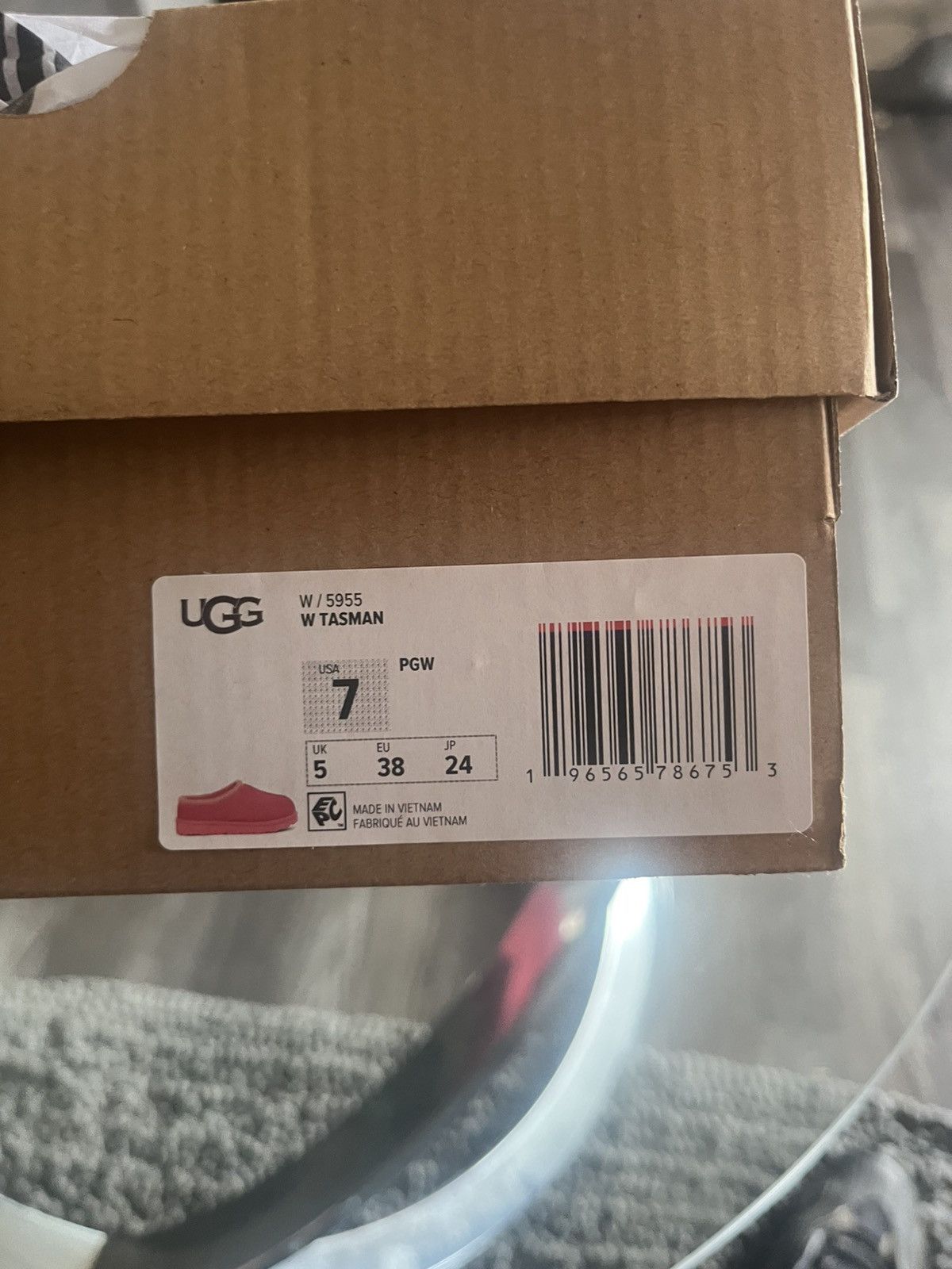 Ugg Tasman Pink Glow