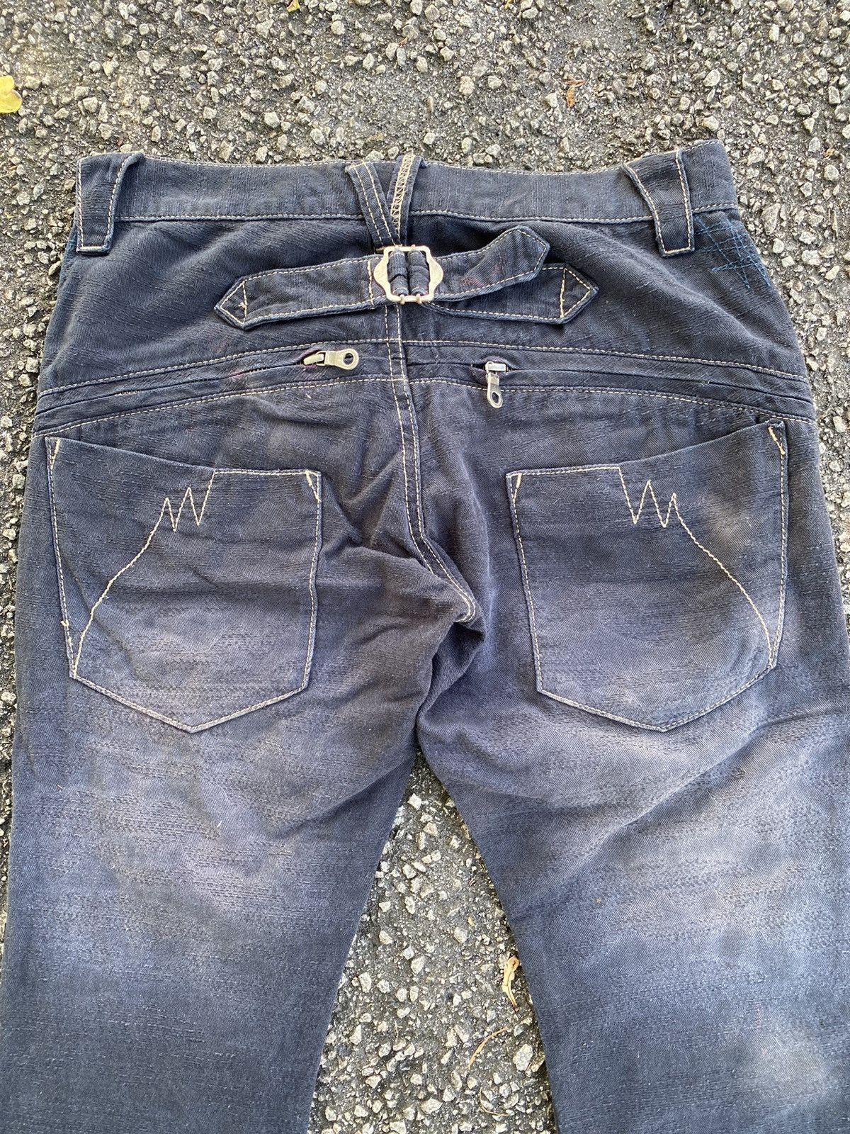PPFM 🔥 Distressed 🔥 PPFM Distressed Jeans - Rare Design Size US 30 / EU 46 - 11 Thumbnail