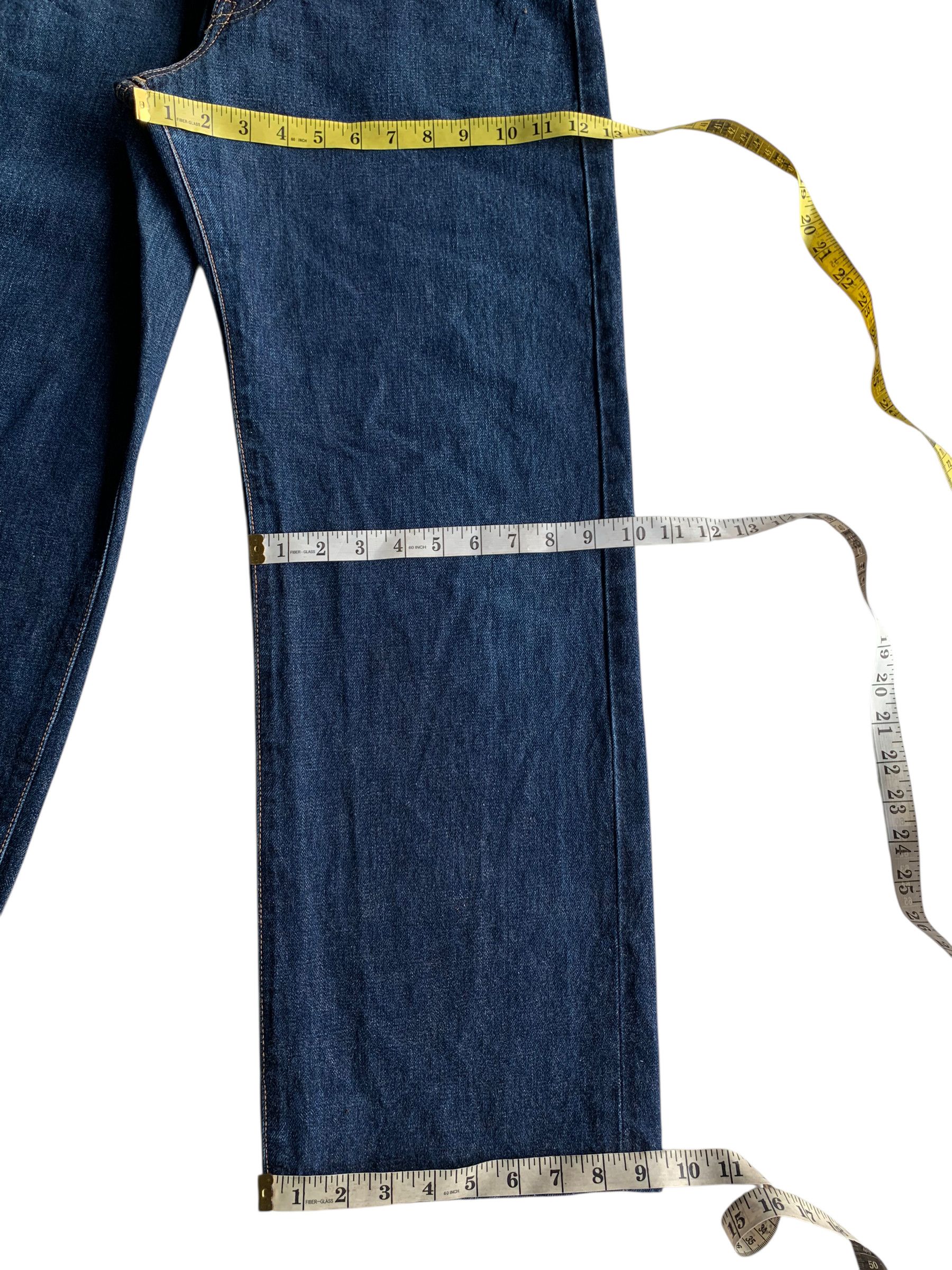 Edwin VINTAGE EDWIN 505 BAGGY SELVEDGE JAPANESE DENIM Size US 30 / EU 46 - 20 Thumbnail